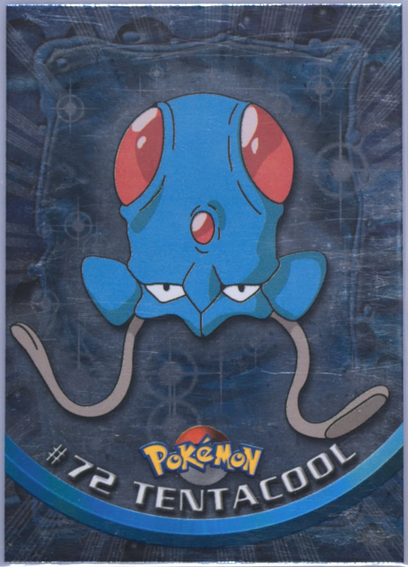 Tentacool Foil-United Kingdom (72) 1999 Topps Pokemon TV
