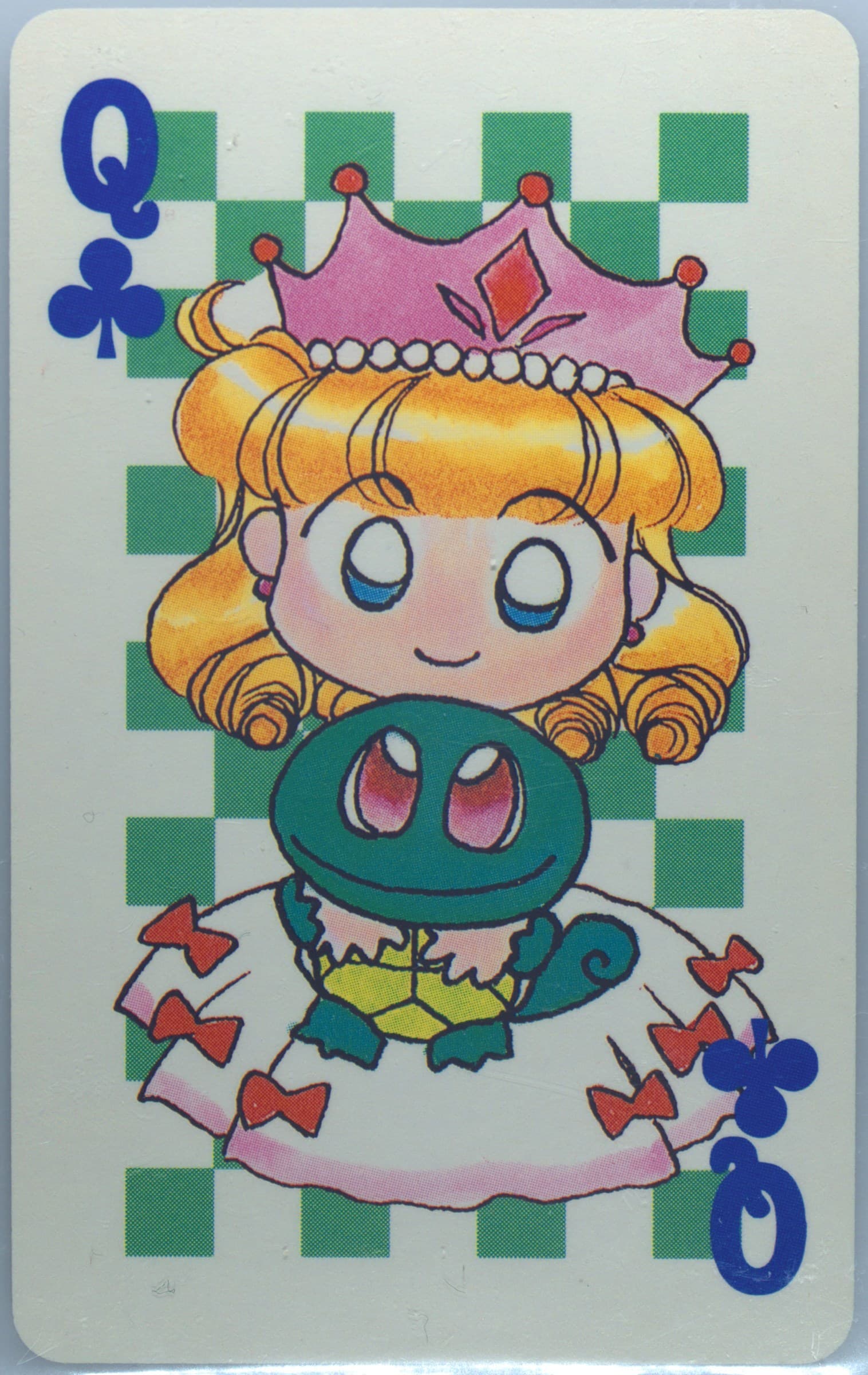 Queen of Clubs Hazel 1998 Pokemon Pipipi Adventure Playing Cards