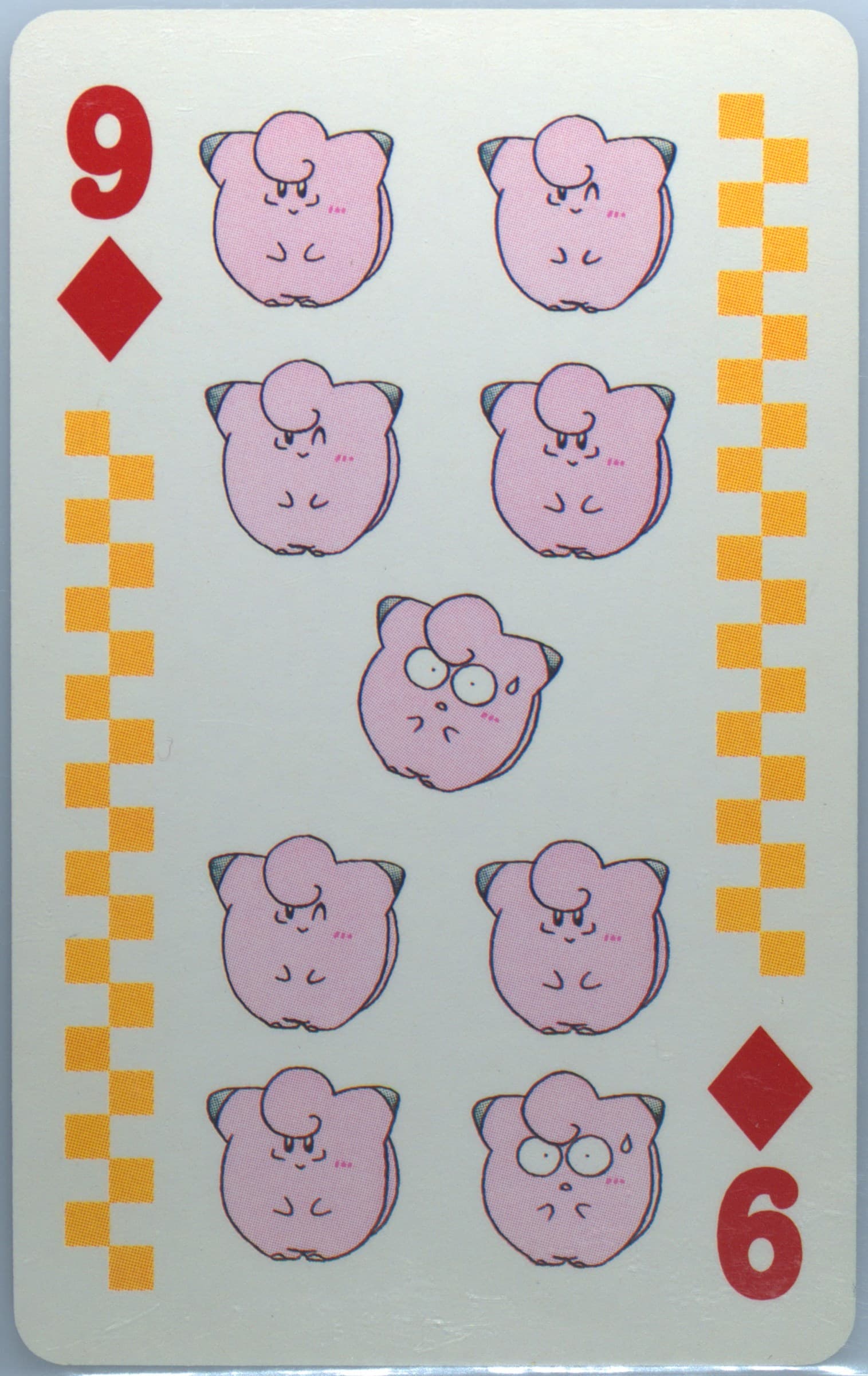 9 of Diamonds 1998 Pokemon Pipipi Adventure Playing Cards