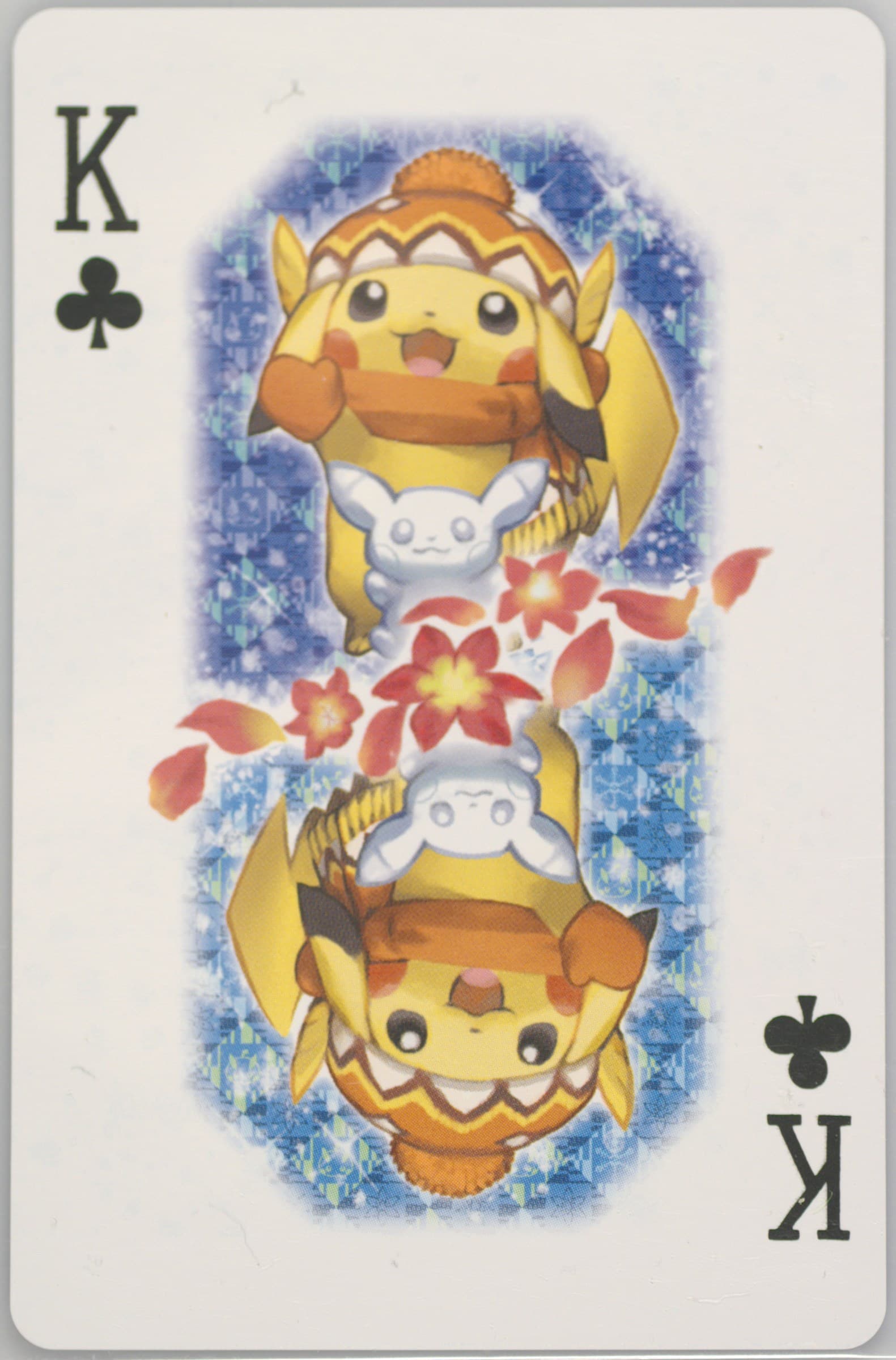 King of Clubs Pikachu 2016 Pokemon Center Sapporo Playing Cards