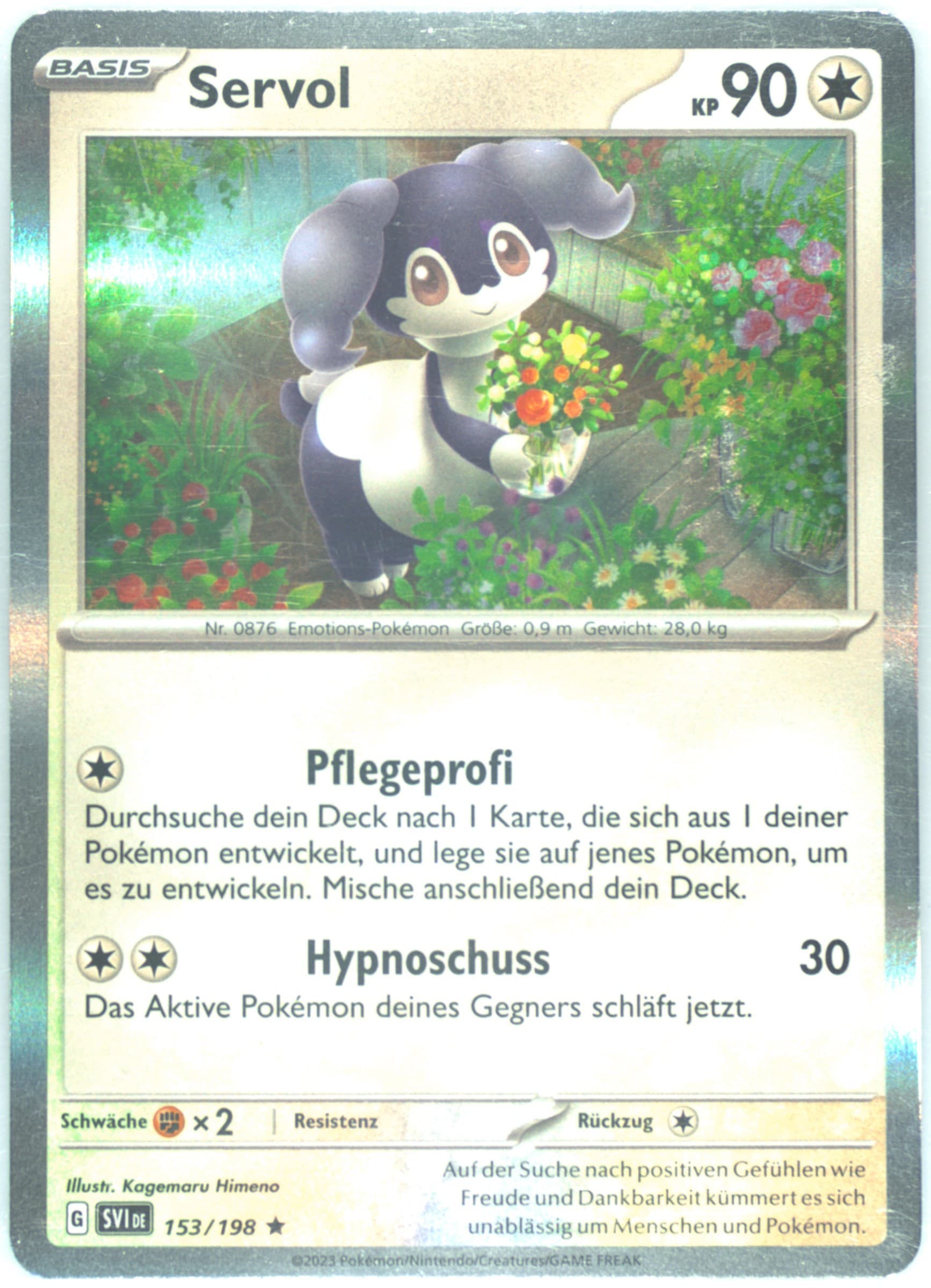 Indeedee (153) 2023 Pokemon German Svi de-Scarlet & Violet