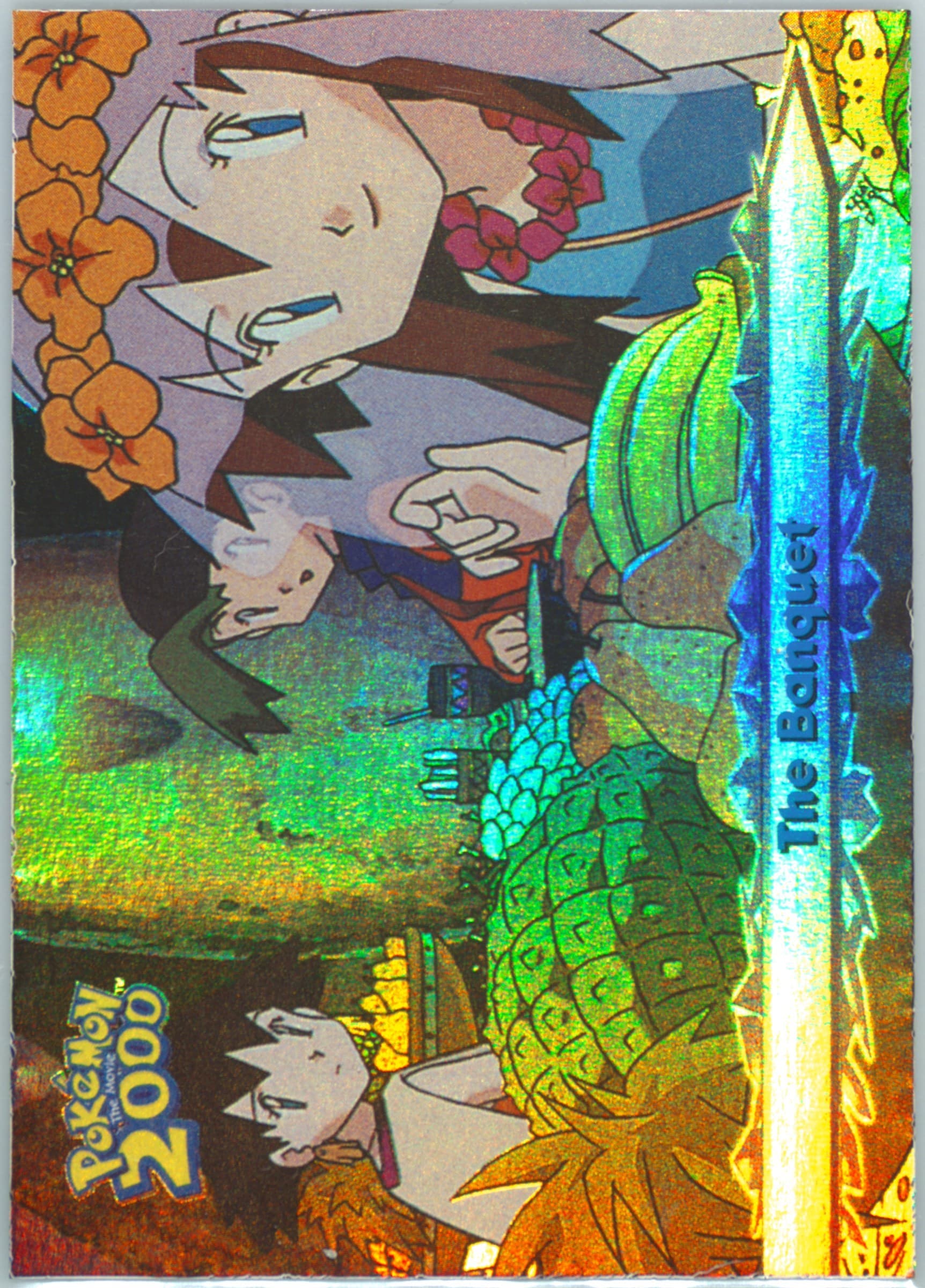 The Banquet Rainbow Foil (26) 2000 Topps Pokemon the Movie 2000