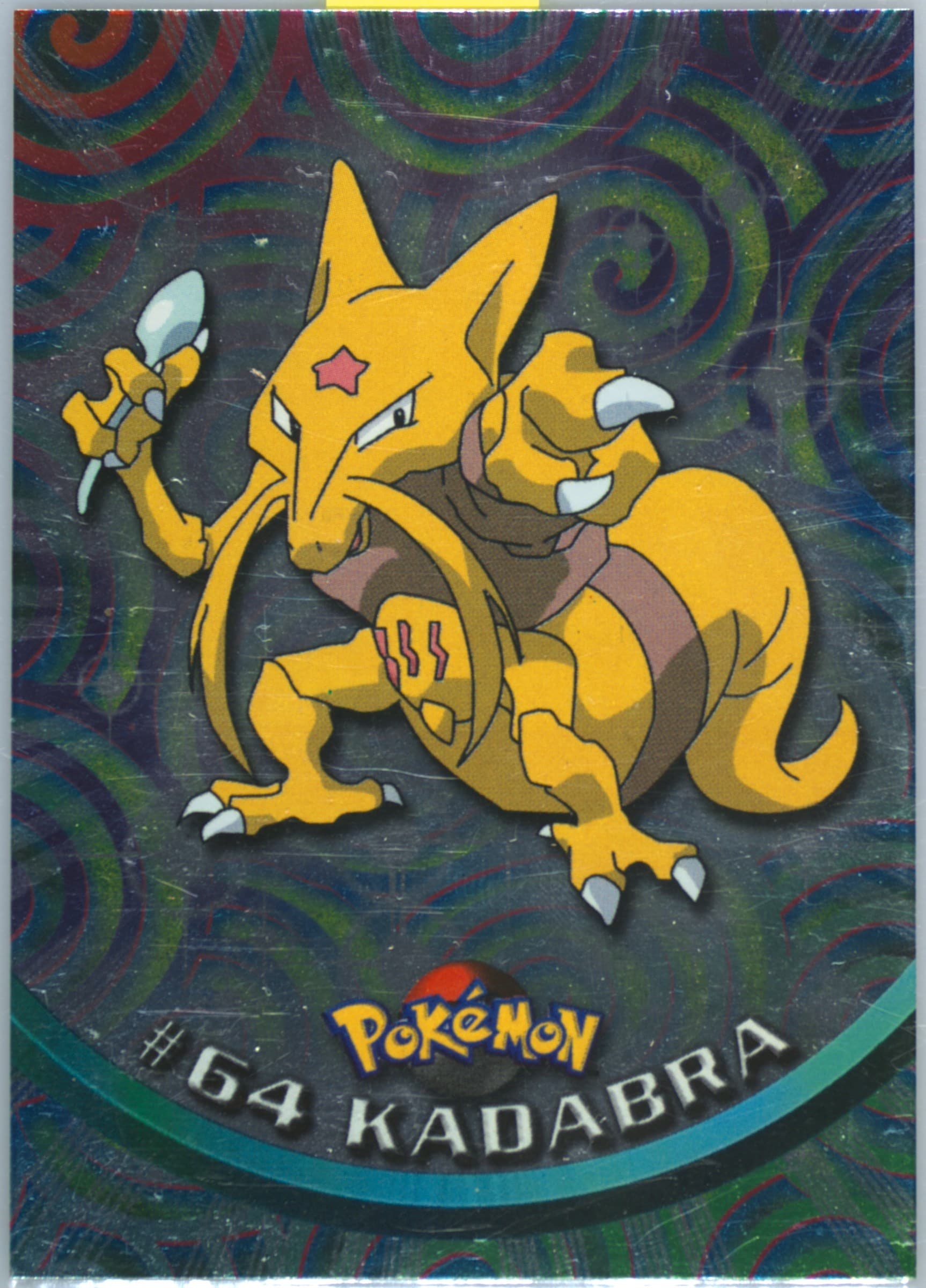 Kadabra Foil-Italian (64) 1999 Topps Pokemon TV