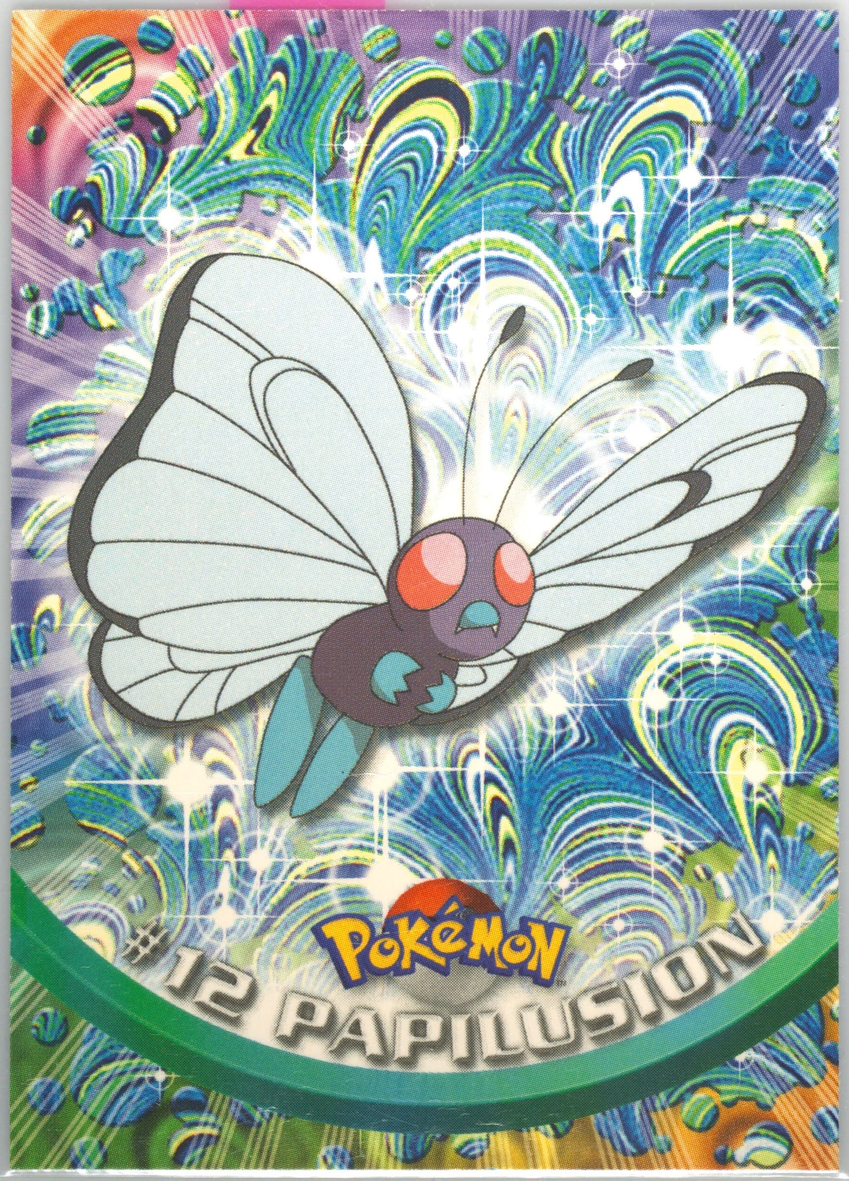 Papilusion French (12) 1999 Topps Pokemon TV