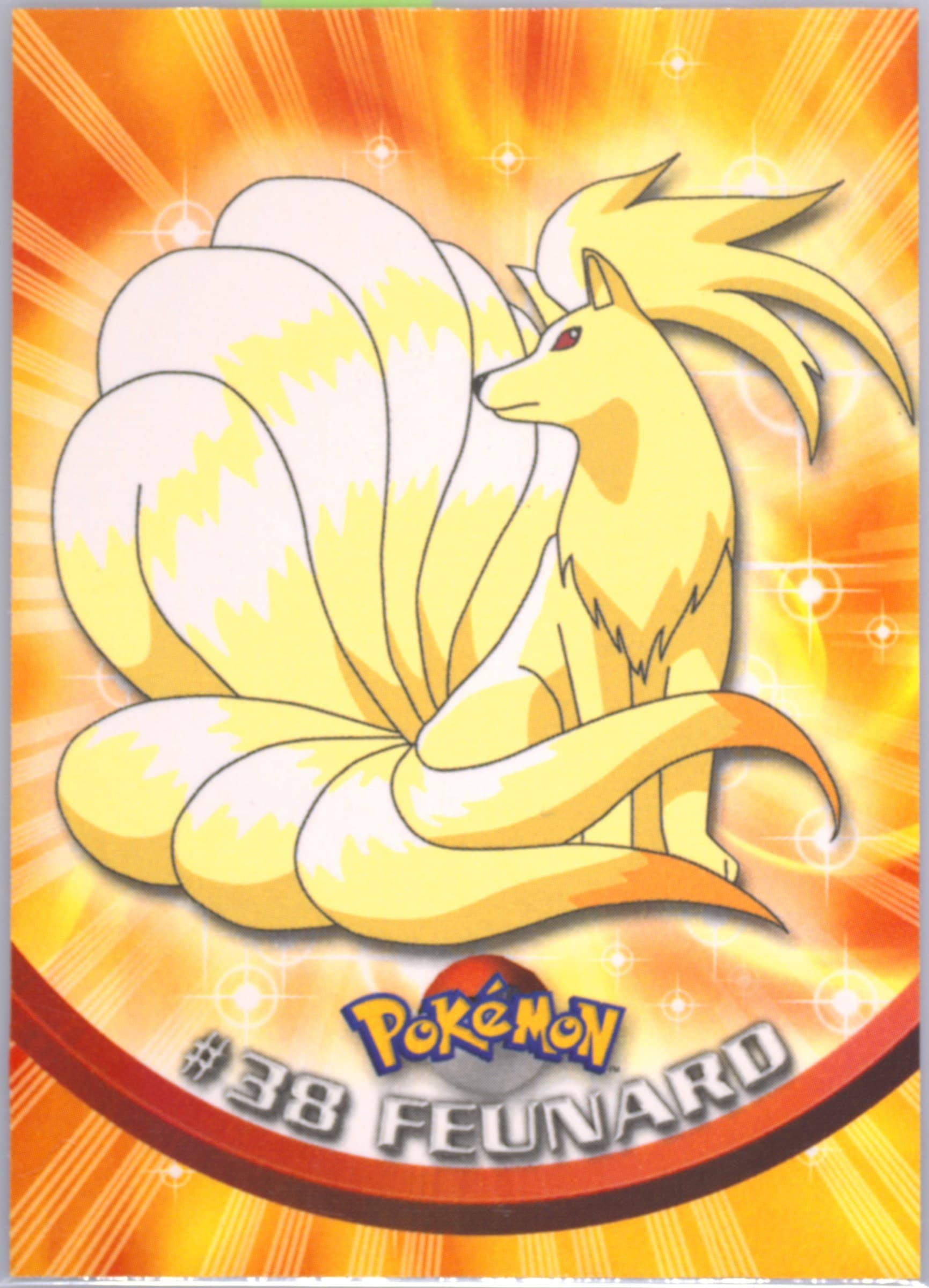 Feunard French (38) 1999 Topps Pokemon TV