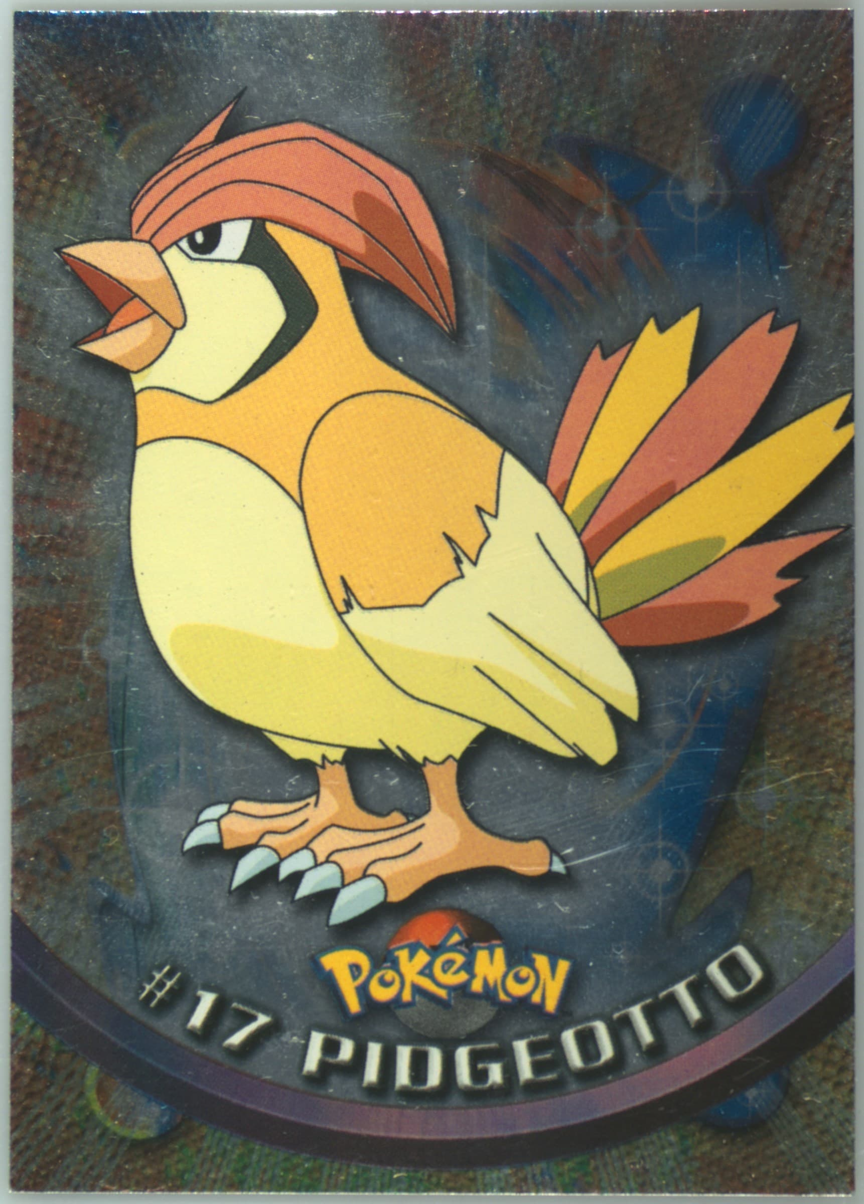 Pidgeotto Foil-United Kingdom (17) 1999 Topps Pokemon TV