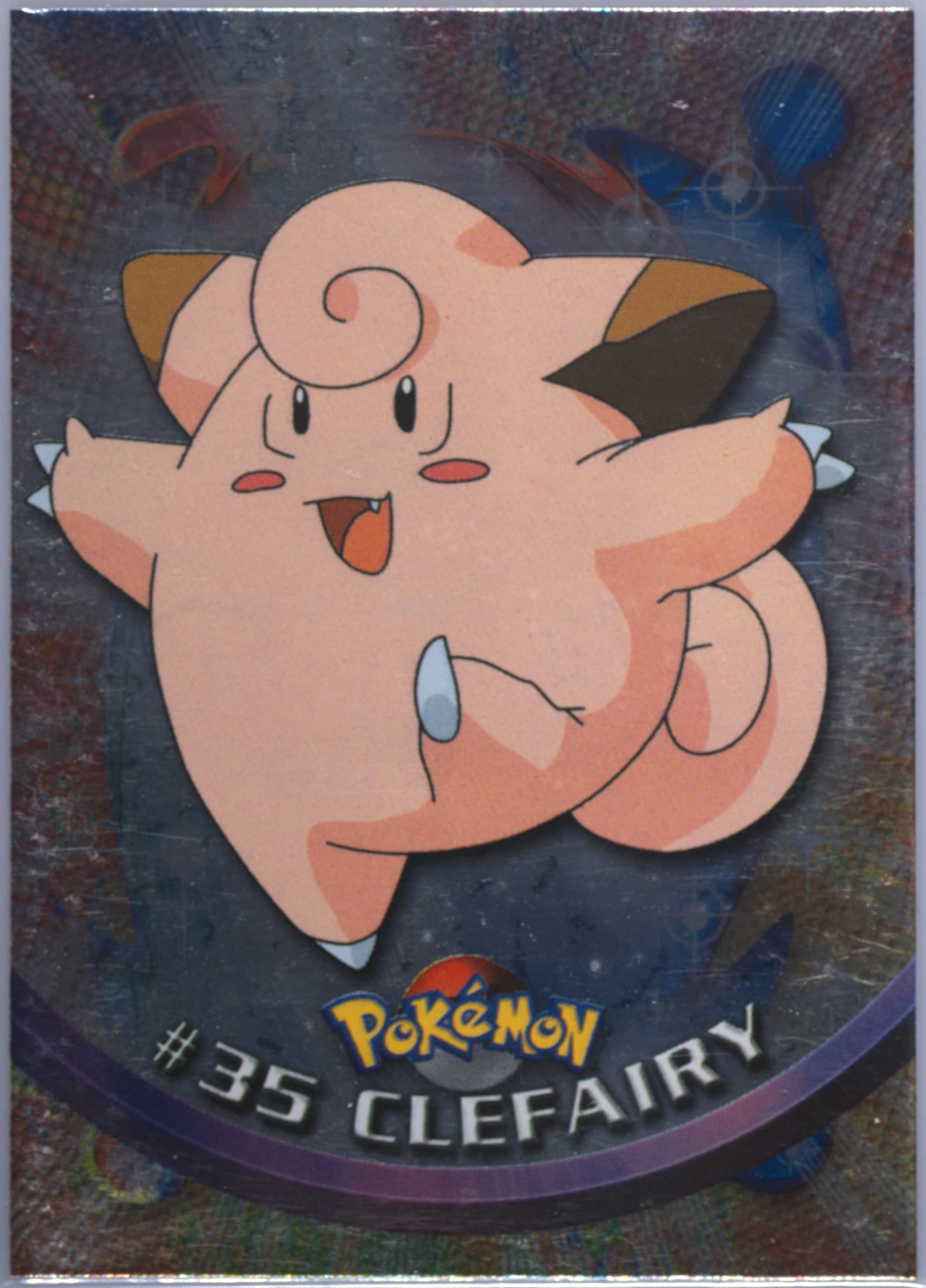 Clefairy Foil-United Kingdom (35) 1999 Topps Pokemon TV