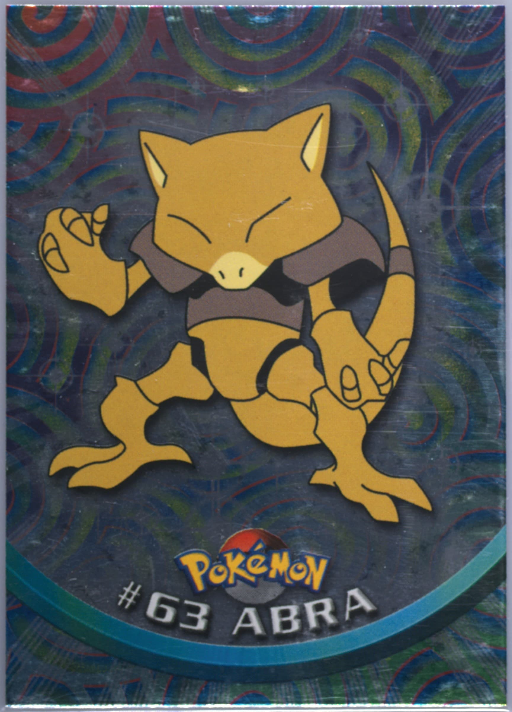 Abra Foil-United Kingdom (63) 1999 Topps Pokemon TV