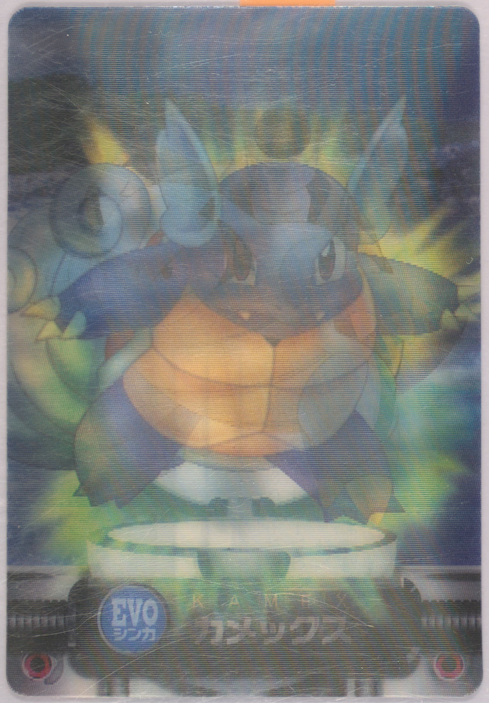 Blastoise/Squirtle/Wartortle 2005 Carddass Pokemon Advanced Generation Zukancard & Seal SP
