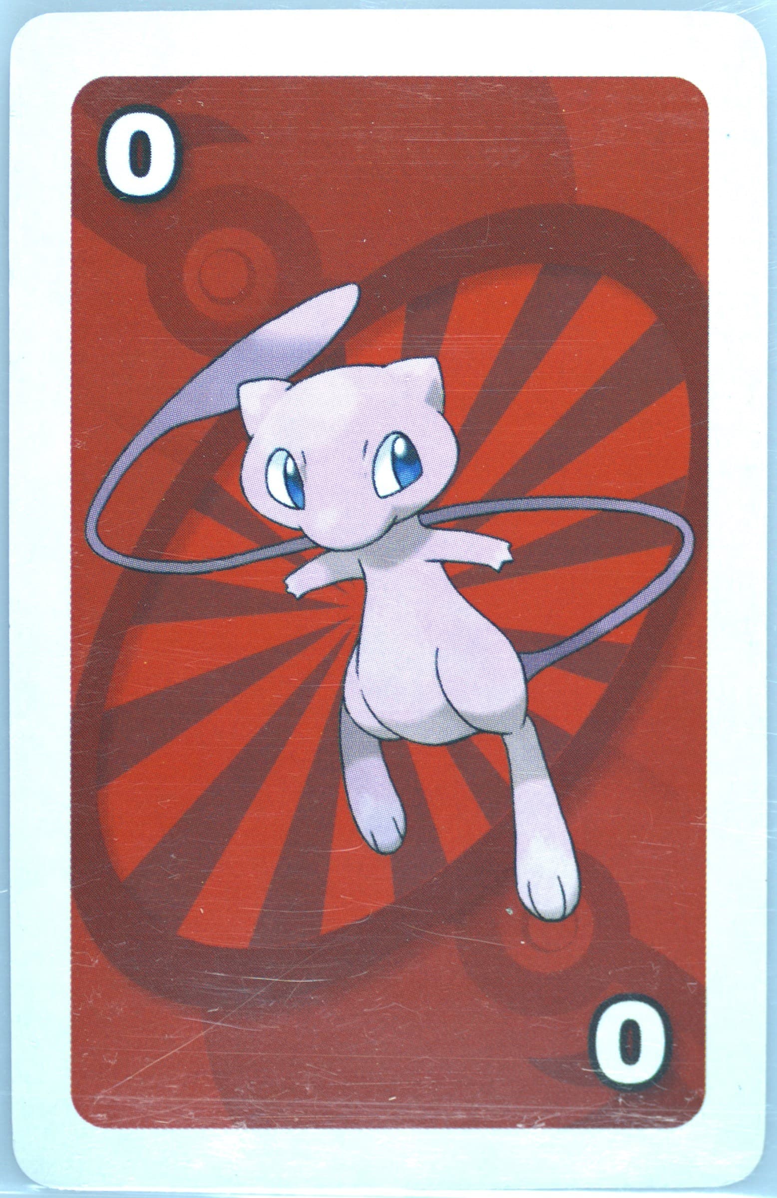 Mew Red-#0 2006 Uno Pokemon