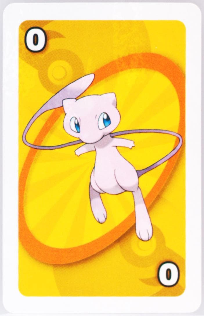 Mew Yellow-#0 2006 Uno Pokemon