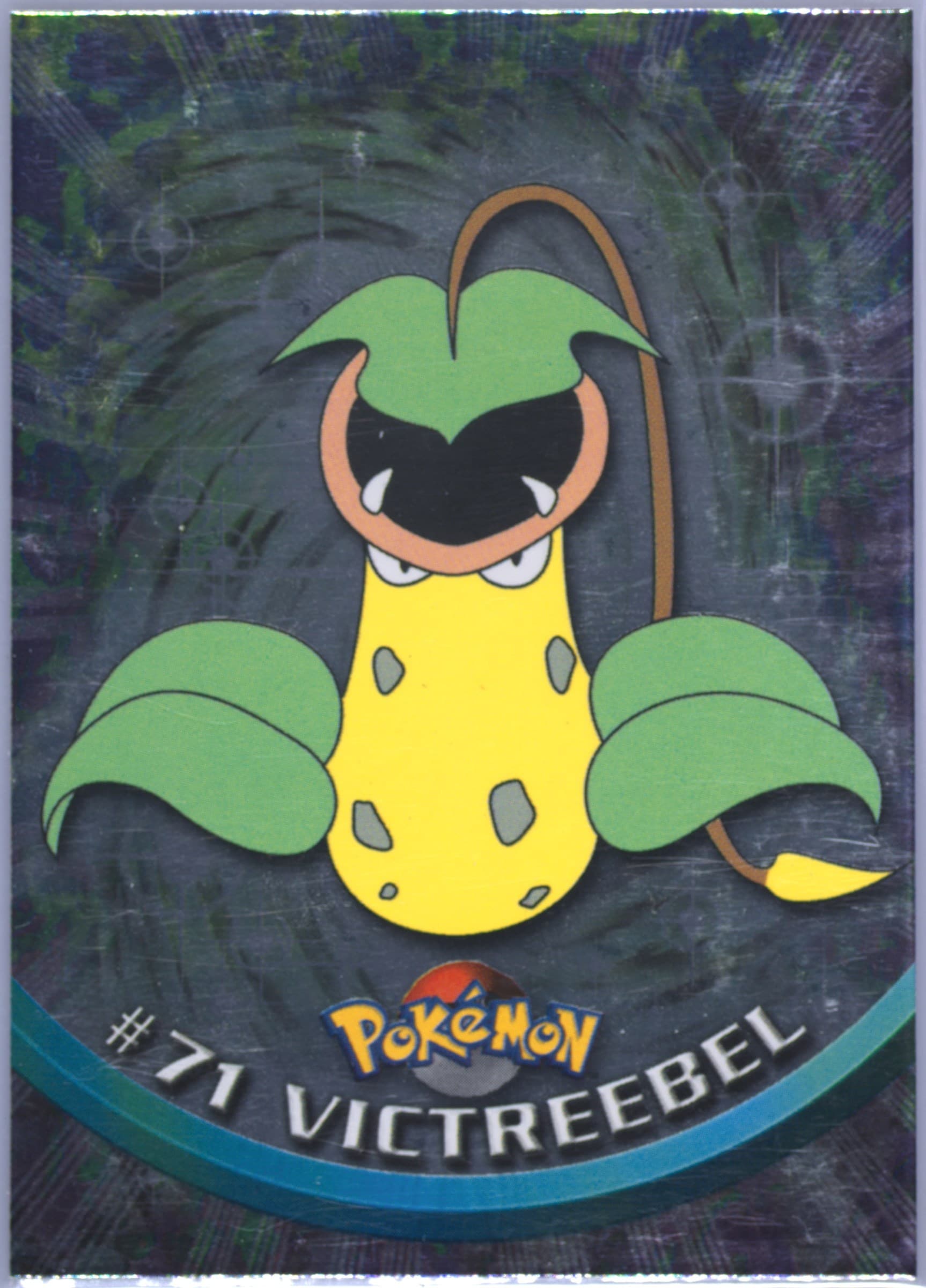 Victreebel Foil-United Kingdom (71) 1999 Topps Pokemon TV