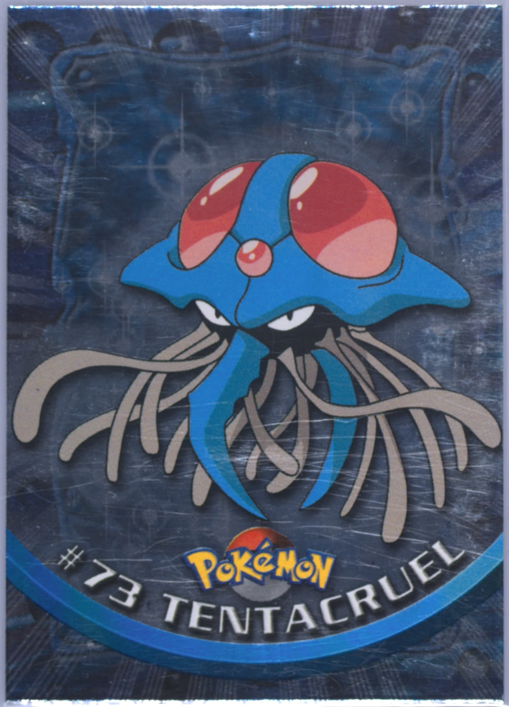 Tentacruel Foil-United Kingdom (73) 1999 Topps Pokemon TV