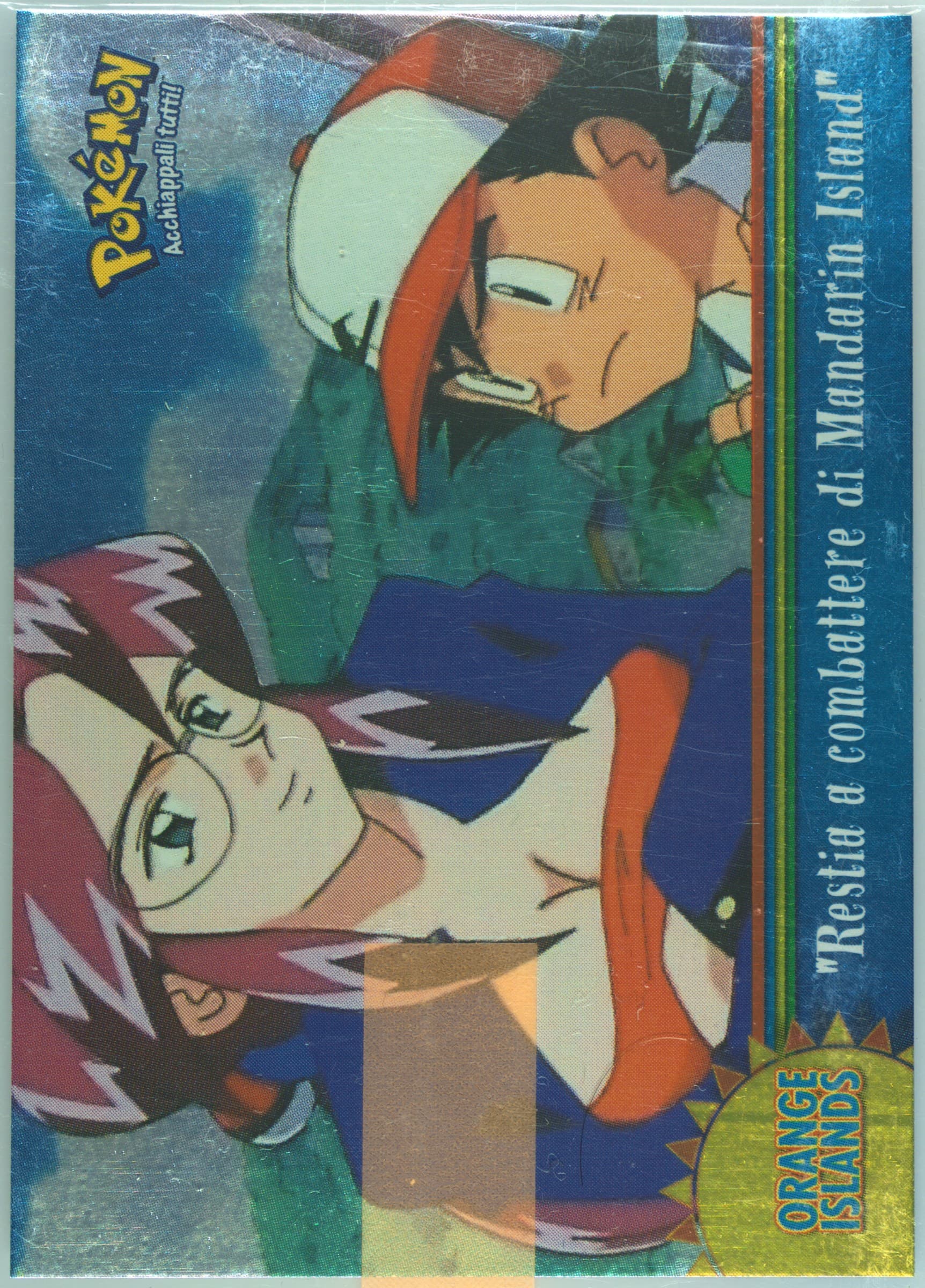 The Mandarin Island Miss Match Foil-Italian (OR16) 2000 Topps Pokemon TV Animation Series 3 Orange Islands