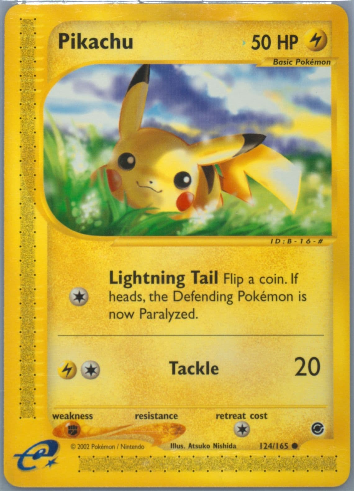 Pikachu (124) 2002 Pokemon Expedition