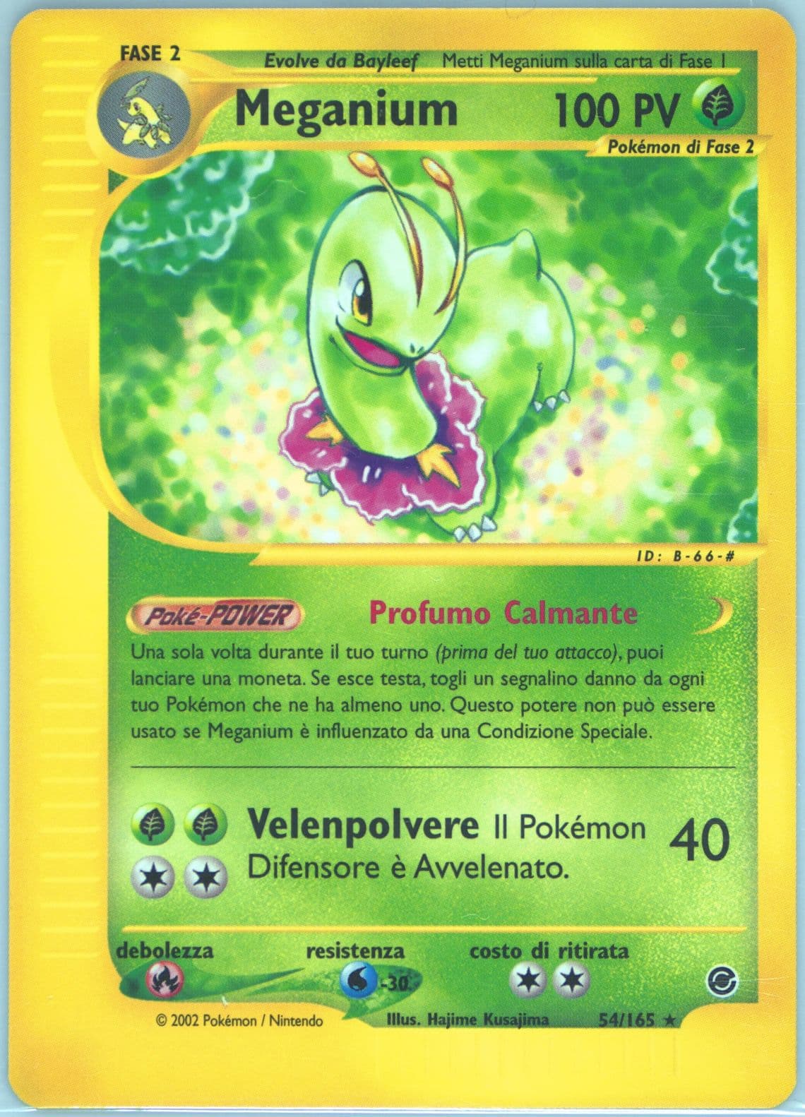 Meganium Italian (54) 2002 Pokemon Expedition
