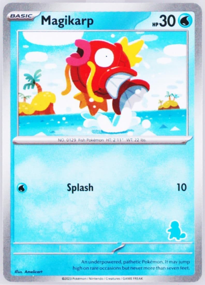 Magikarp 2023 Pokemon My First Battle-Squirtle Deck