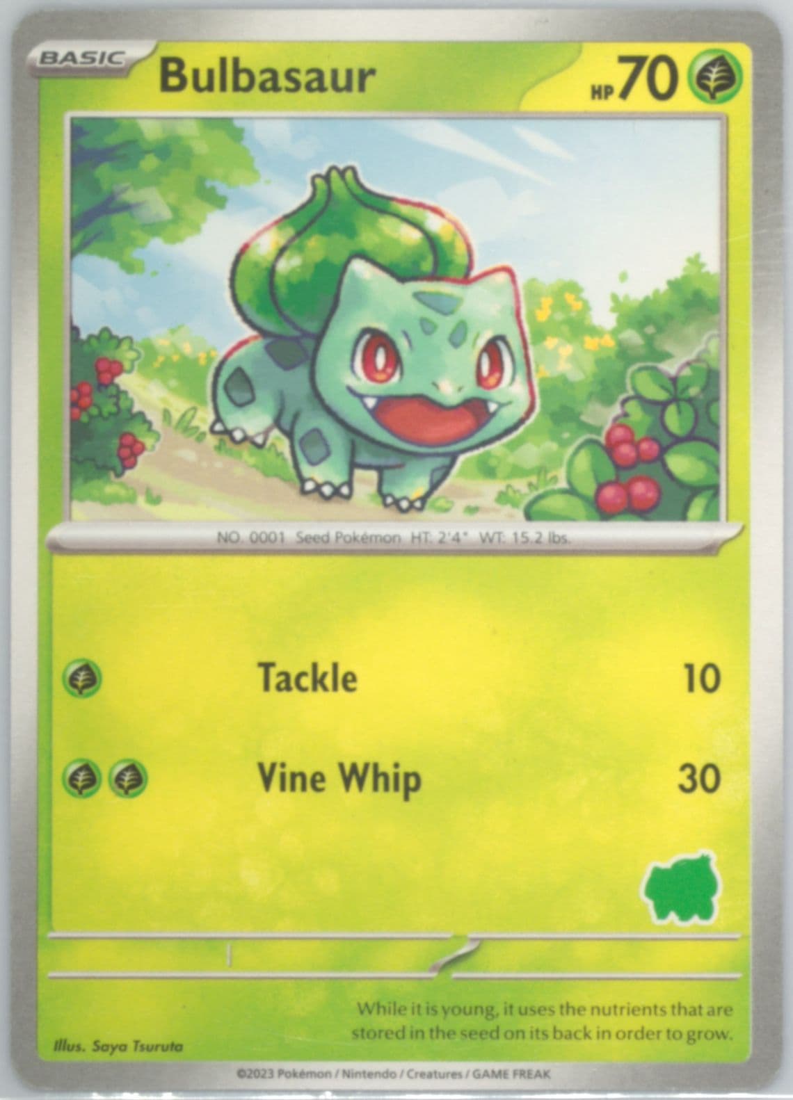 Bulbasaur 2023 Pokemon My First Battle-Bulbasaur Deck