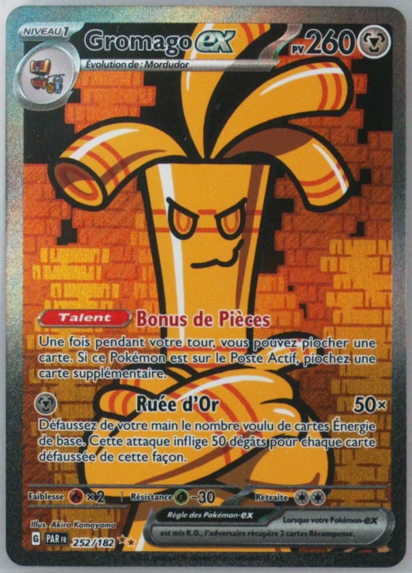 Gholdengo EX Special Illustration Rare (252) 2023 Pokemon French Par FR-Paradox Rift