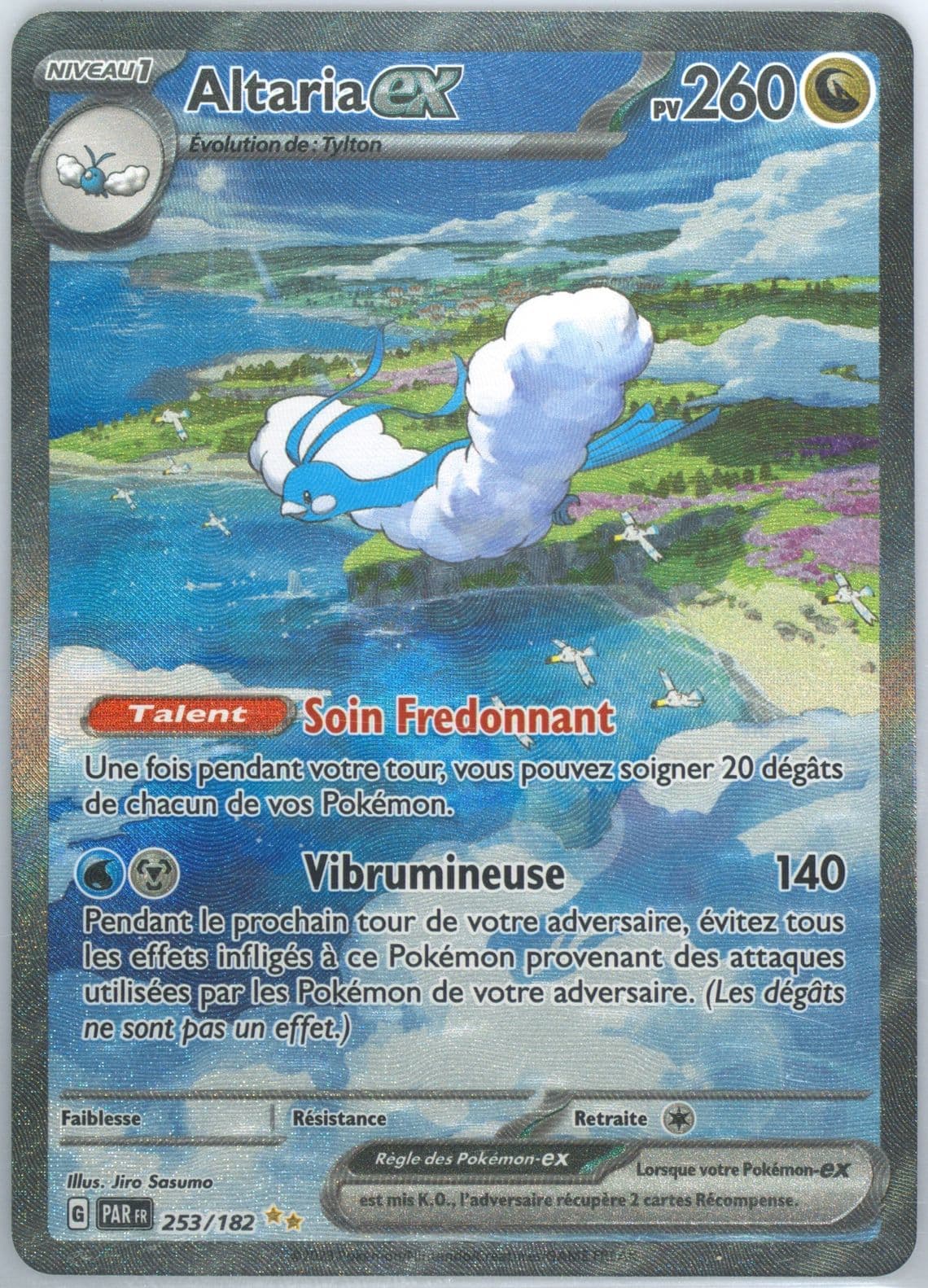 Altaria EX Special Illustration Rare (253) 2023 Pokemon French Par FR-Paradox Rift