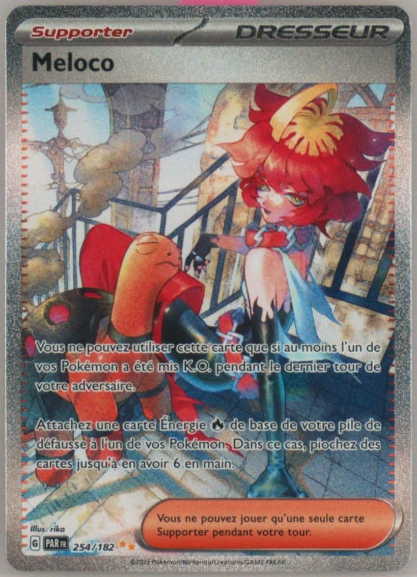 Mela Special Illustration Rare (254) 2023 Pokemon French Par FR-Paradox Rift