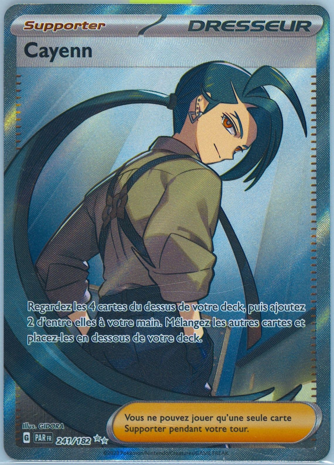 Rika Ultra Rare (241) 2023 Pokemon French Par FR-Paradox Rift