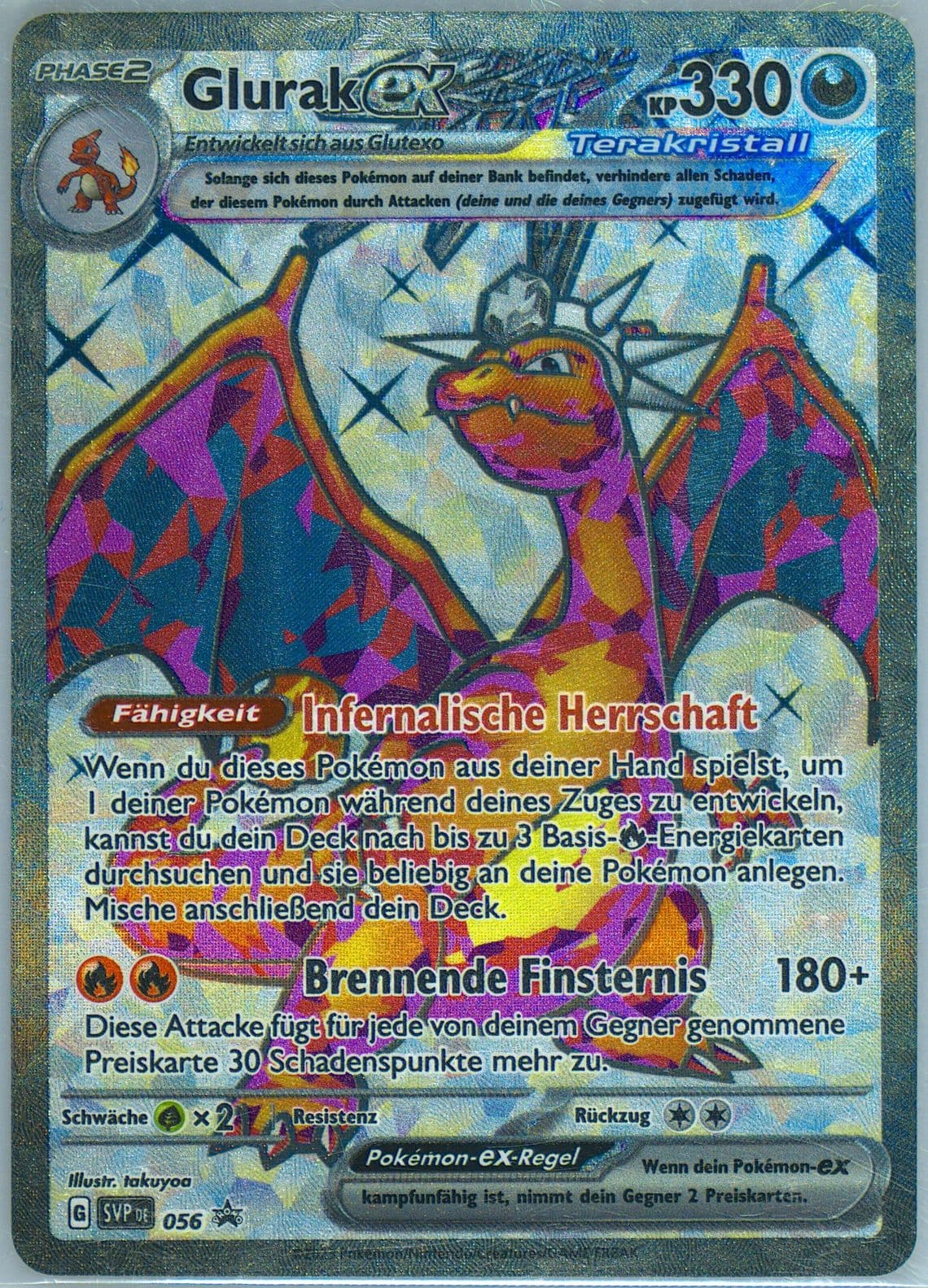 Charizard EX Charizard EX Premium Collection (056) 2023 Pokemon German Svp de-SV Black Star Promo