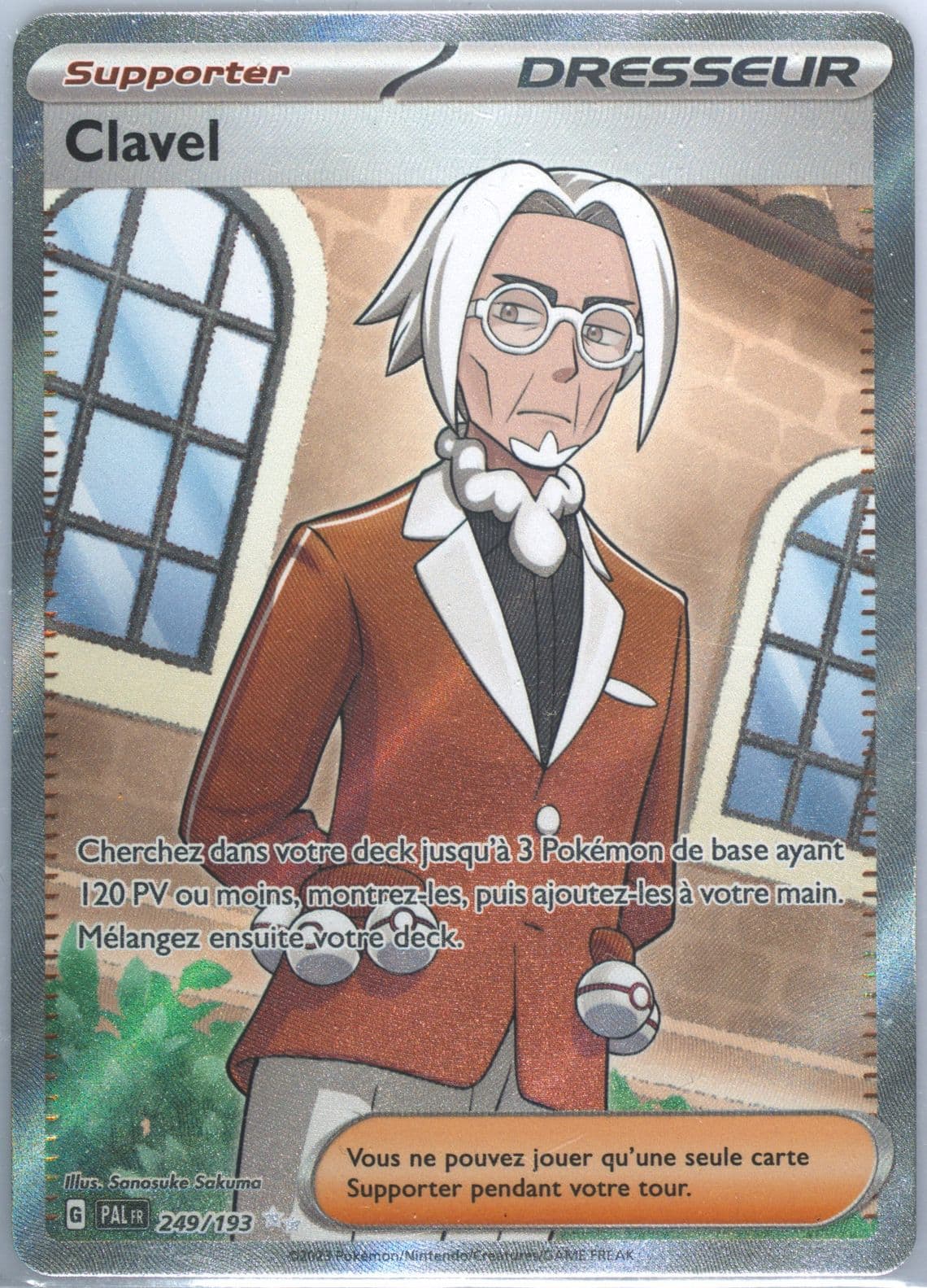 Clavell Ultra Rare (249) 2023 Pokemon French Pal FR-Paldea Evolved