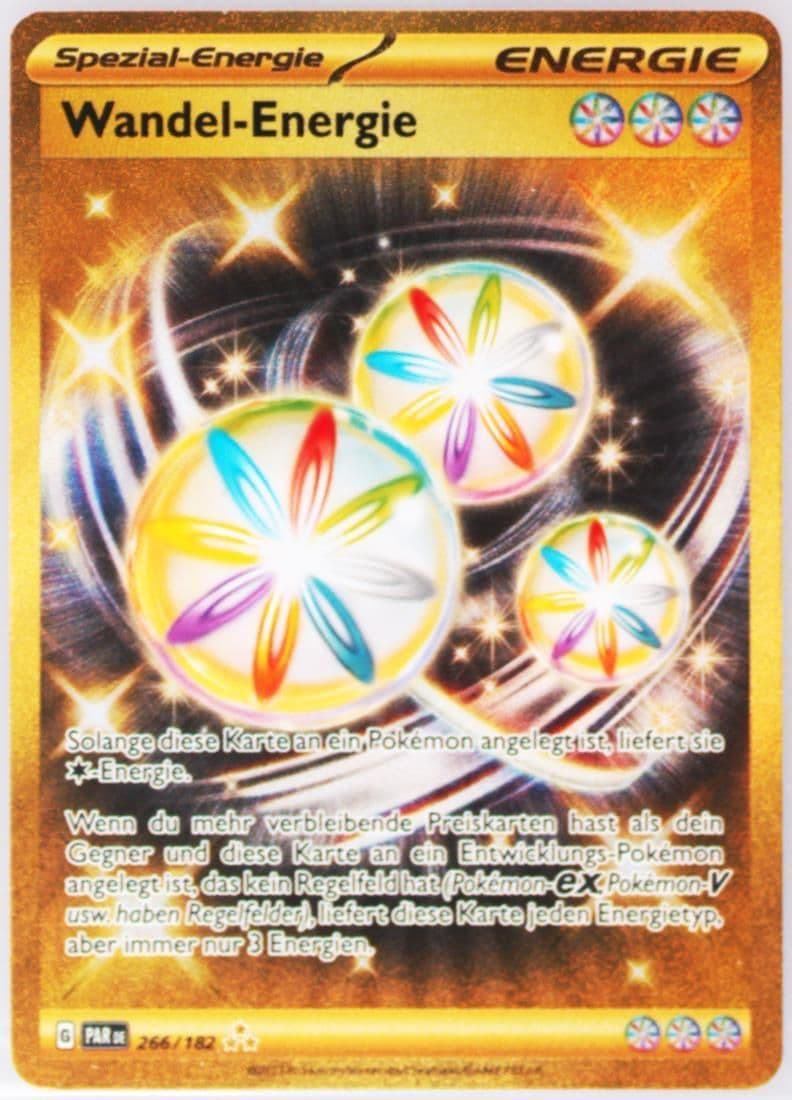 Reversal Energy Hyper Rare (266) 2023 Pokemon German Par de-Paradox Rift