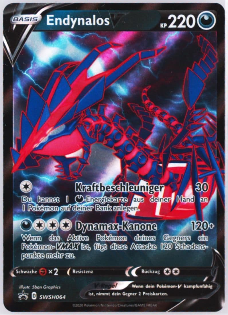 Eternatus V V Powers Tins-German (064) 2020 Pokemon Swsh Black Star Promo