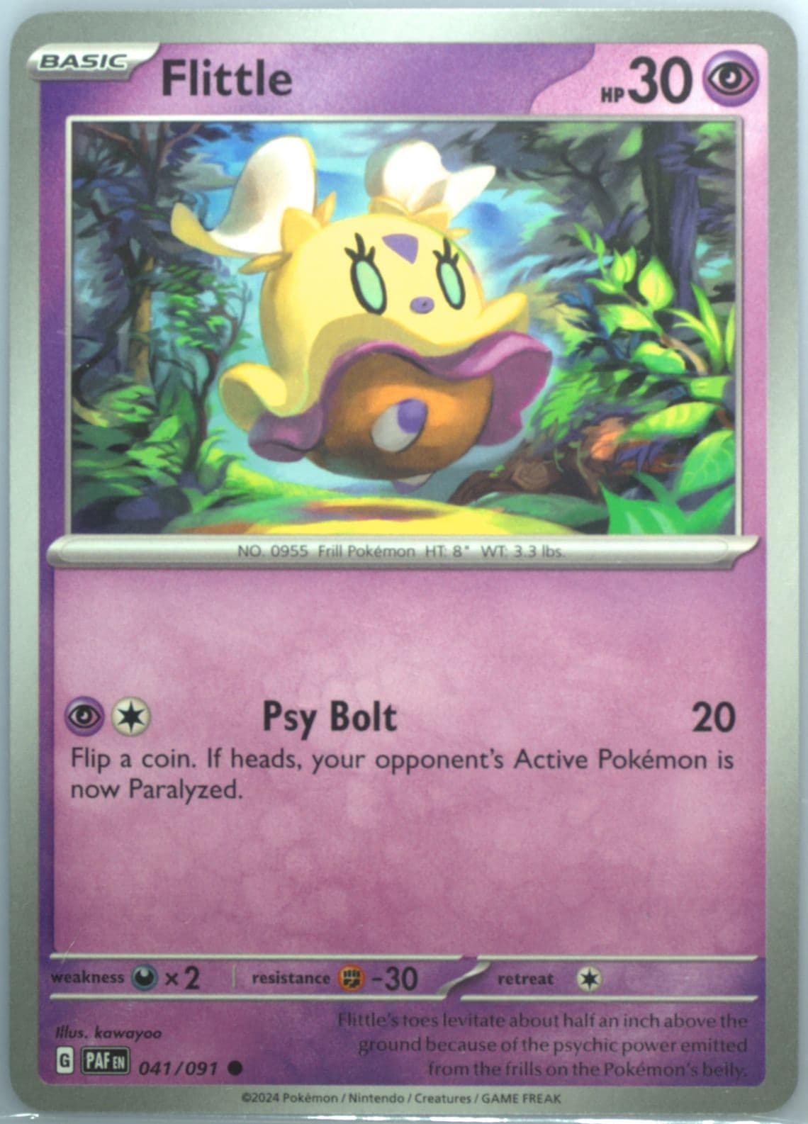 Flittle (041) 2024 Pokemon Paf EN-Paldean Fates