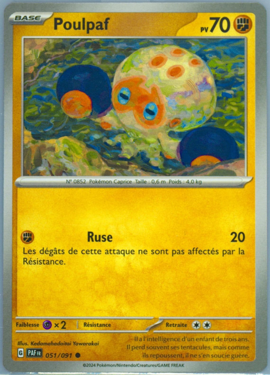 Clobbopus (051) 2024 Pokemon French Paf FR-Paldean Fates