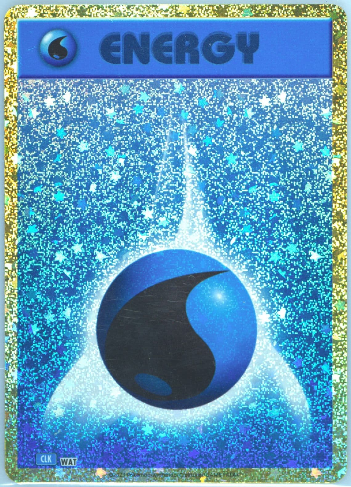 Water Energy (WAT) 2023 Pokemon Traditional Chinese Clk F-Trading Card Game Classic Blastoise & Suicune EX Deck