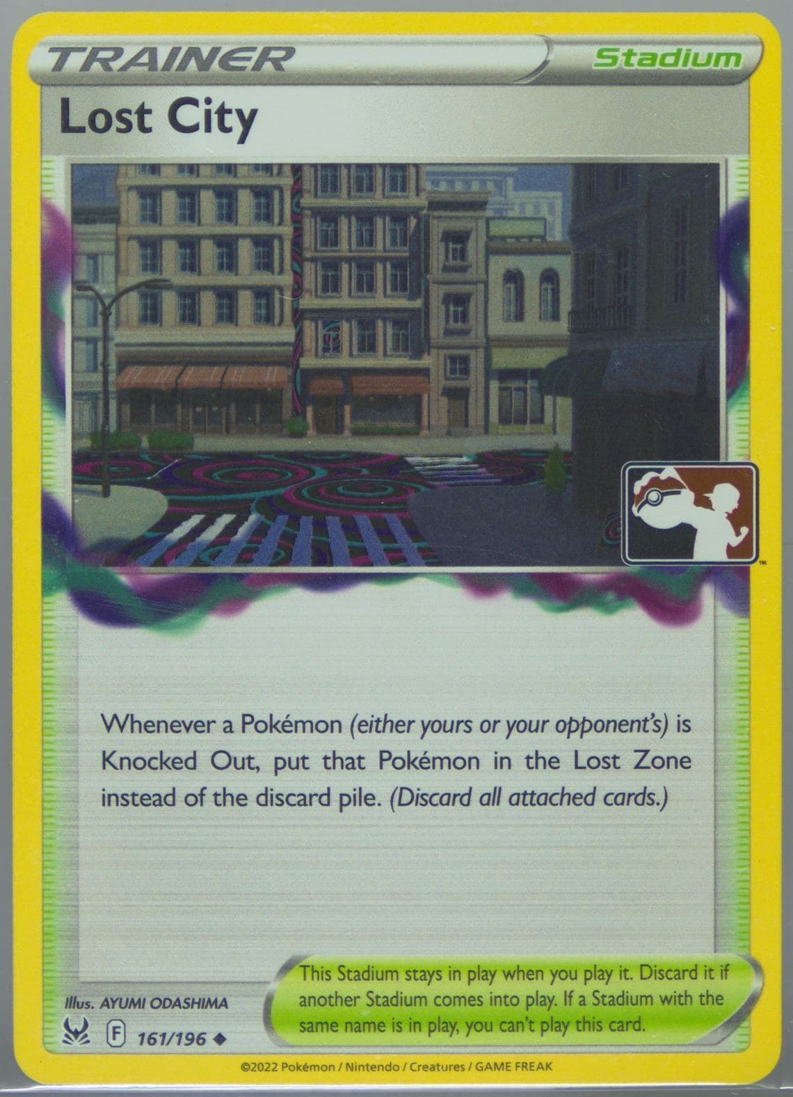 Lost City (161) 2024 Pokemon Play! Pokemon Prize Pack: Series 4