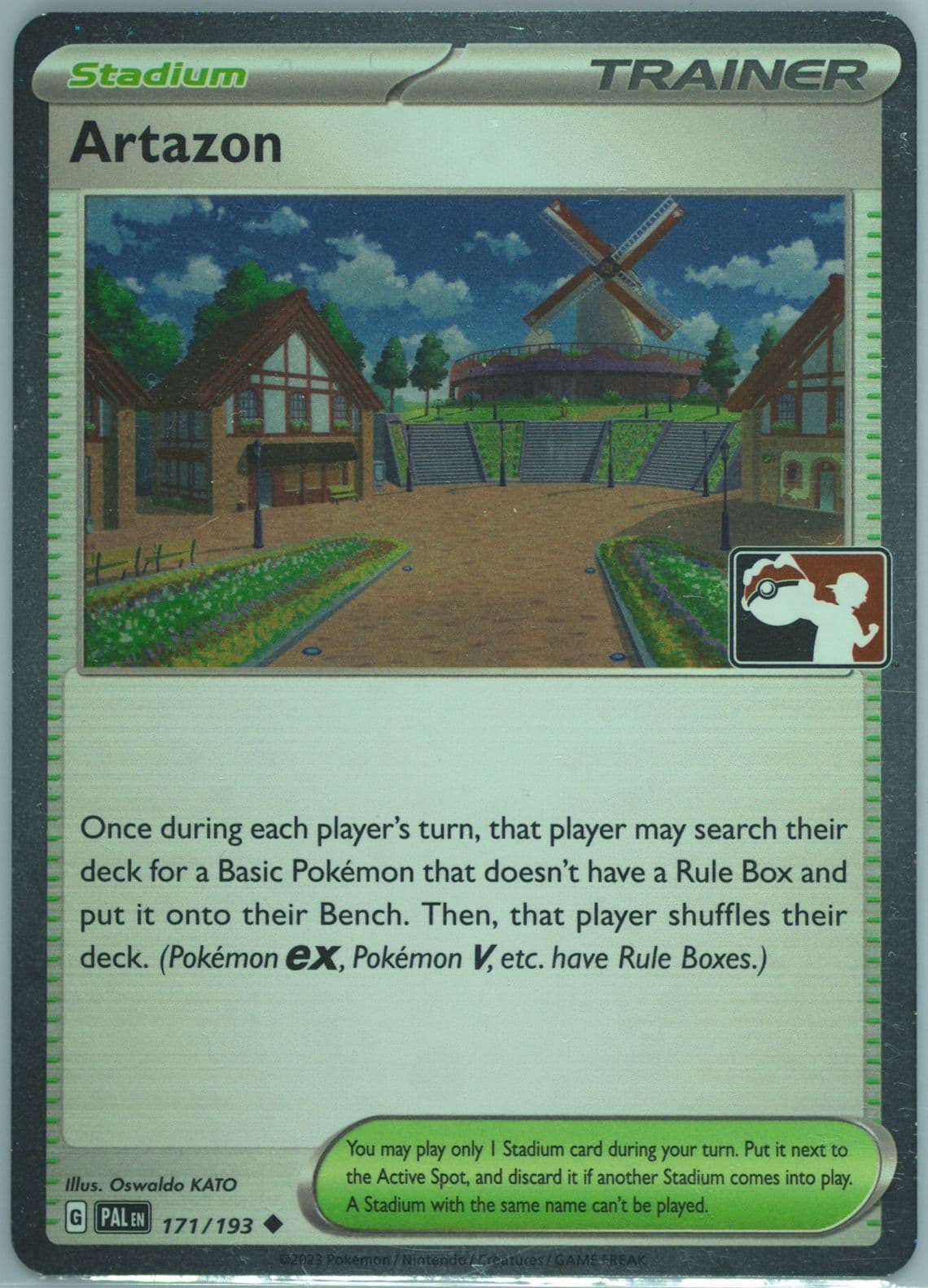 Artazon Holo (171) 2024 Pokemon Play! Pokemon Prize Pack: Series 4