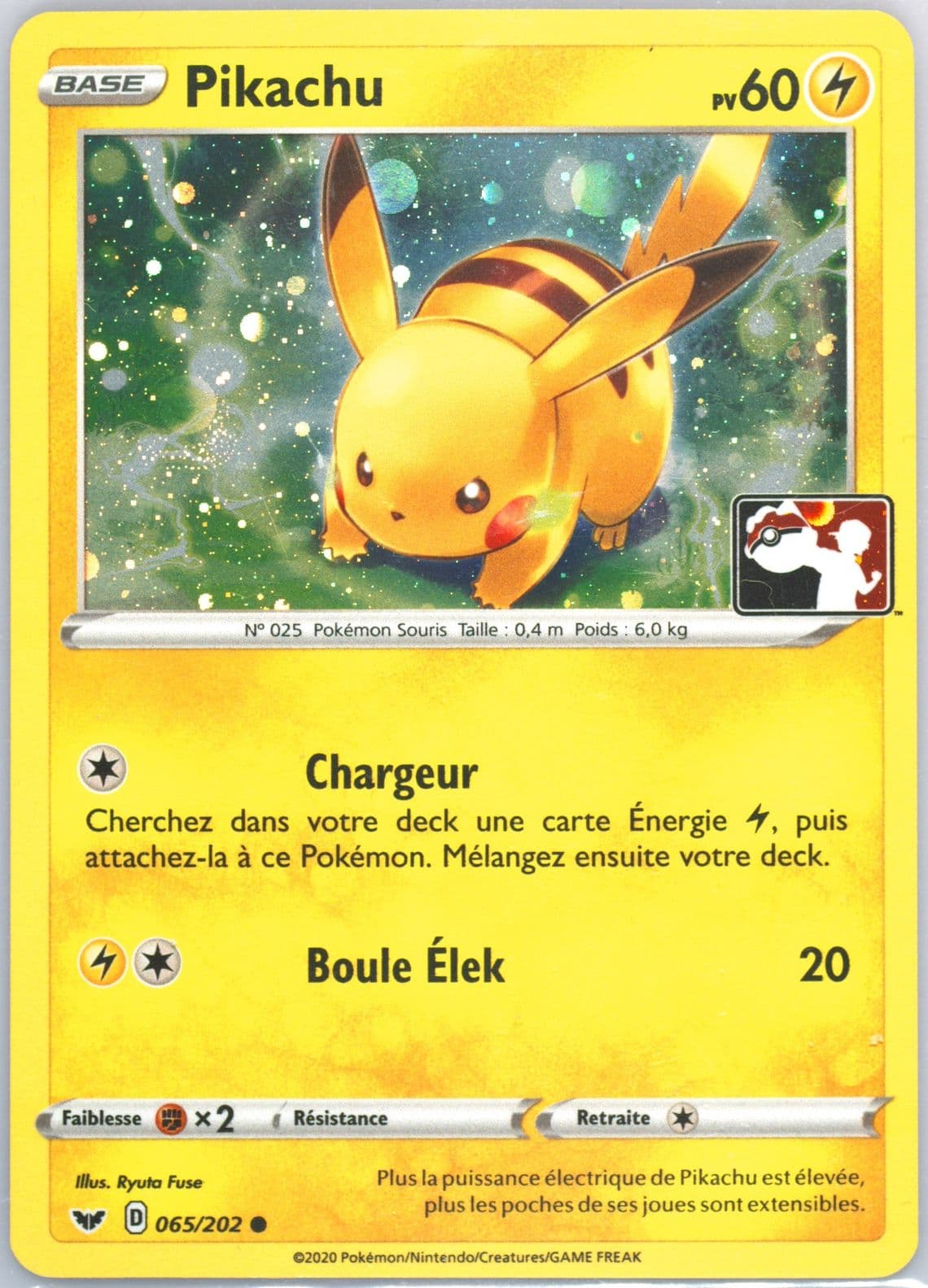 Pikachu-Holo Play! Pokemon Event Exclusive-French (065) 2023 Pokemon Promo