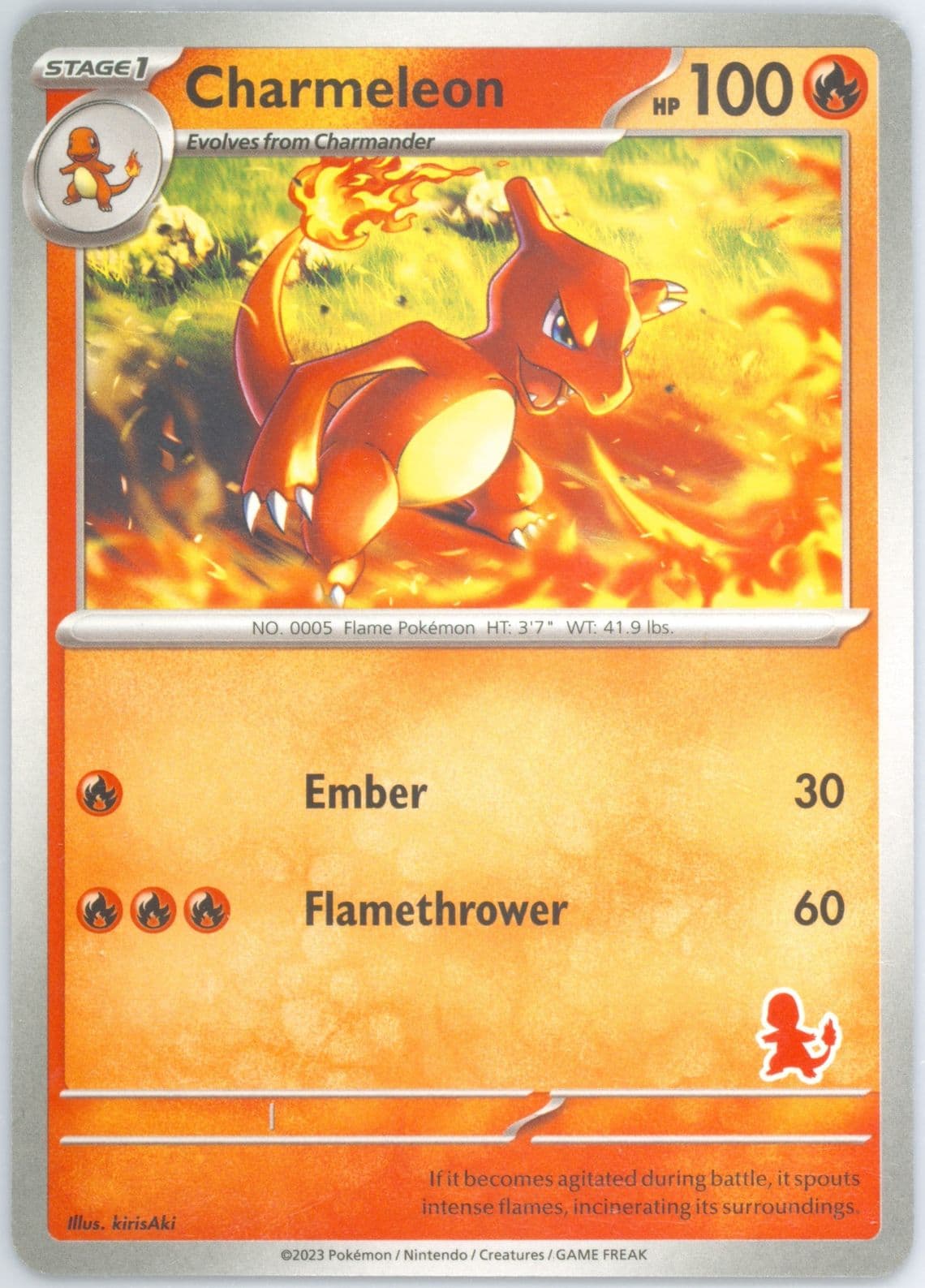 Charmeleon 2023 Pokemon My First Battle-Charmander Deck
