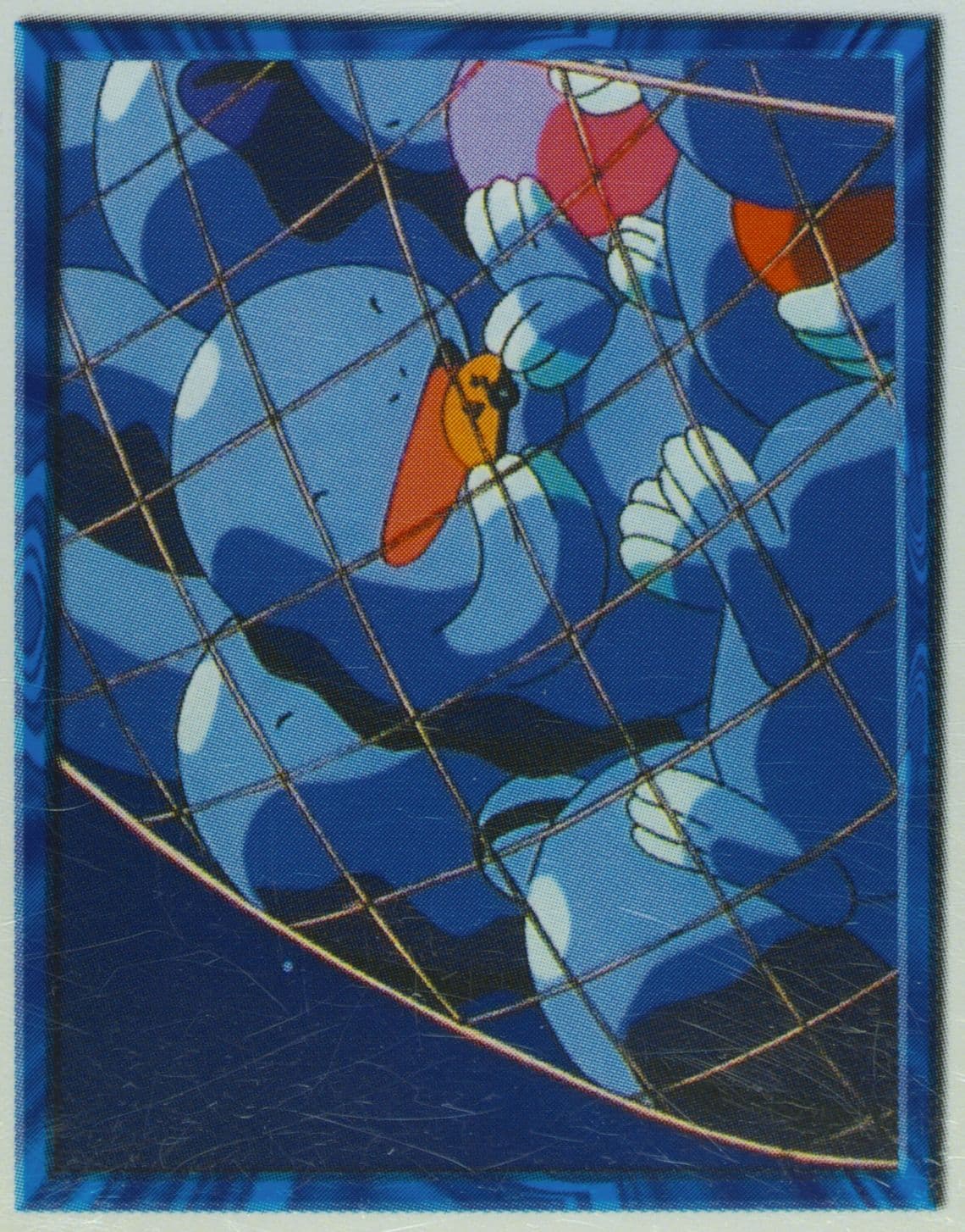 Quagsires in A Net (66) 2001 Merlin Pokemon 3