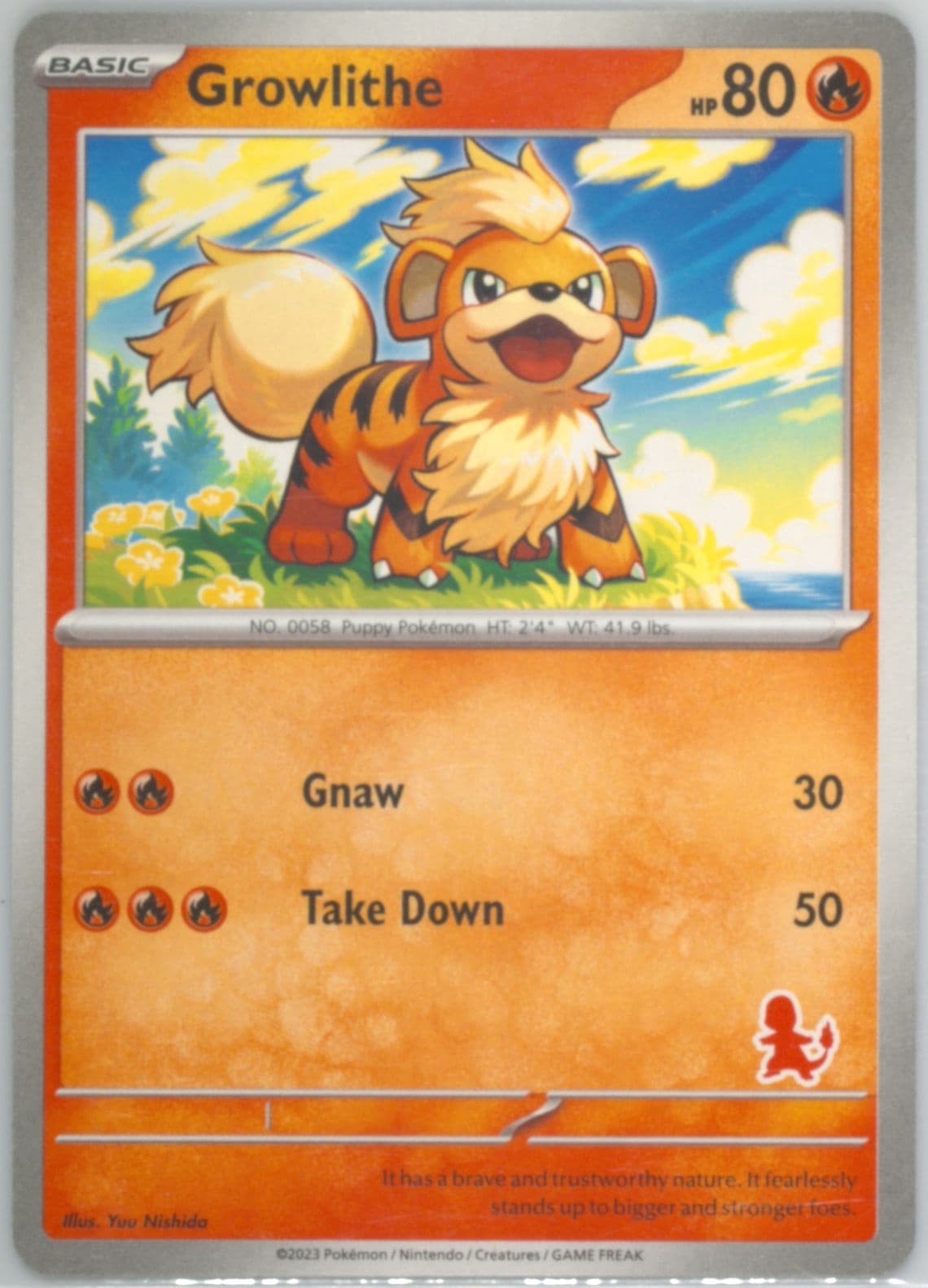Growlithe 2023 Pokemon My First Battle-Charmander Deck