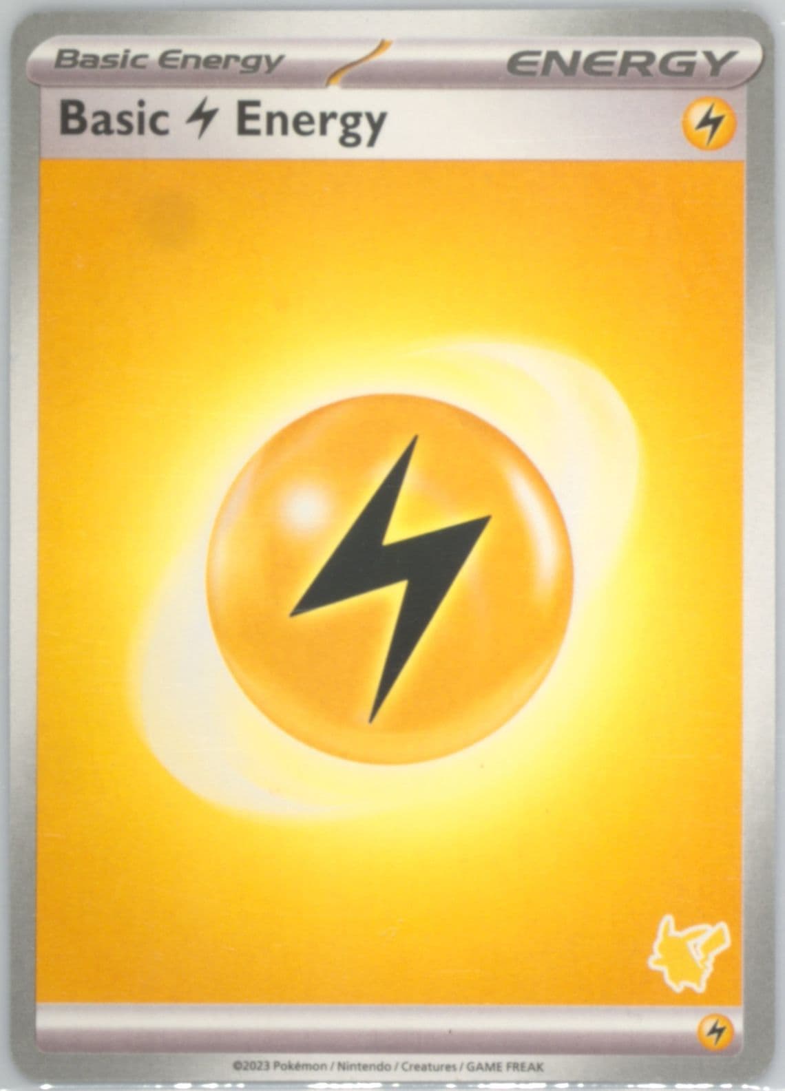 Basic Lightning Energy 2023 Pokemon My First Battle-Pikachu Deck
