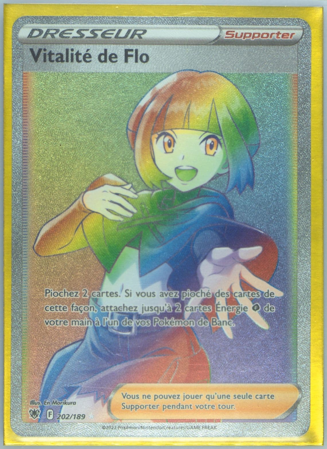 Vitalite de Flo French-Secret (202) 2022 Pokemon Sword & Shield Astral Radiance