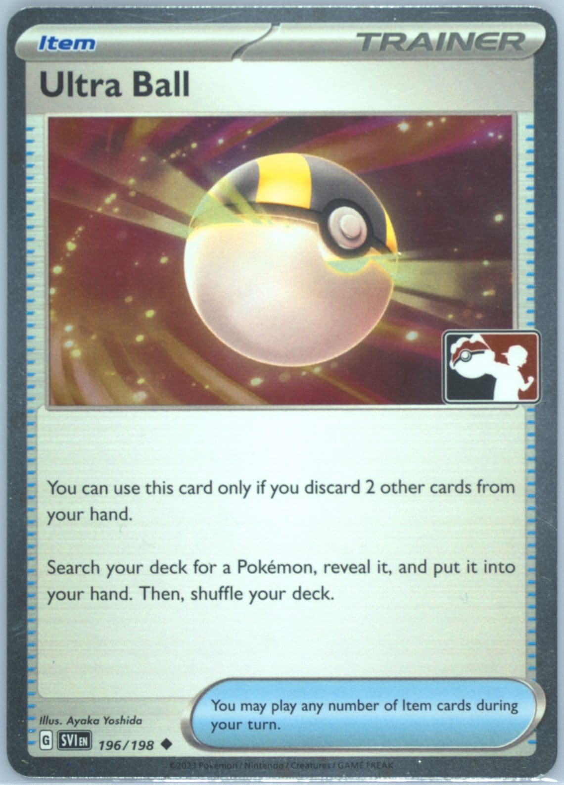 Ultra Ball Holo (196) 2023-2024 Pokemon Play! Pokemon Prize Pack