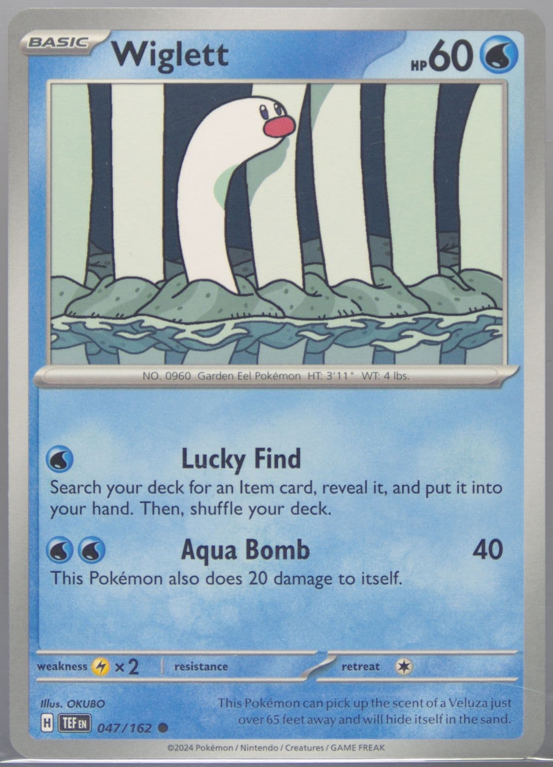 Wiglett (047) 2024 Pokemon Tef EN-Temporal Forces