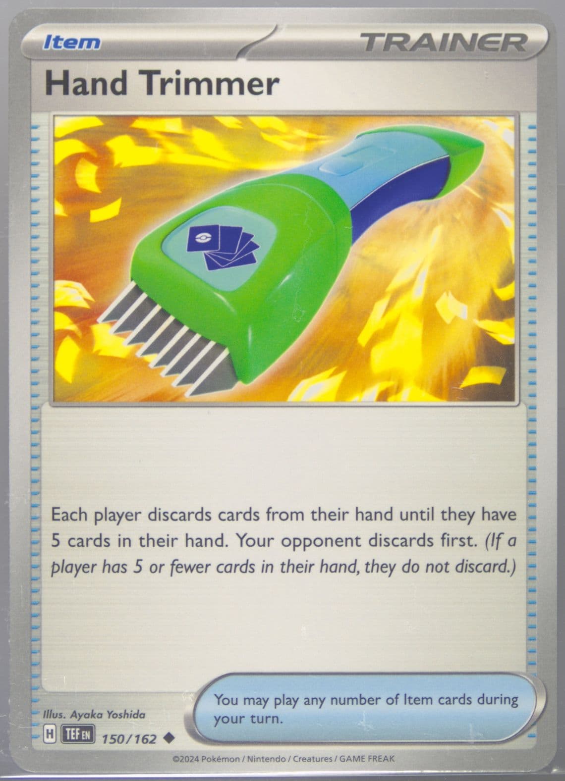 Future Booster Energy Capsule (149) 2024 Pokemon Tef EN-Temporal Forces