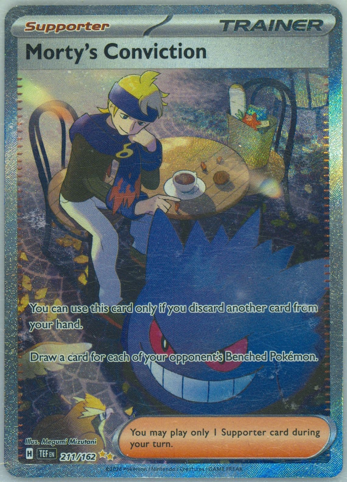 Morty's Conviction (155) 2024 Pokemon Tef EN-Temporal Forces