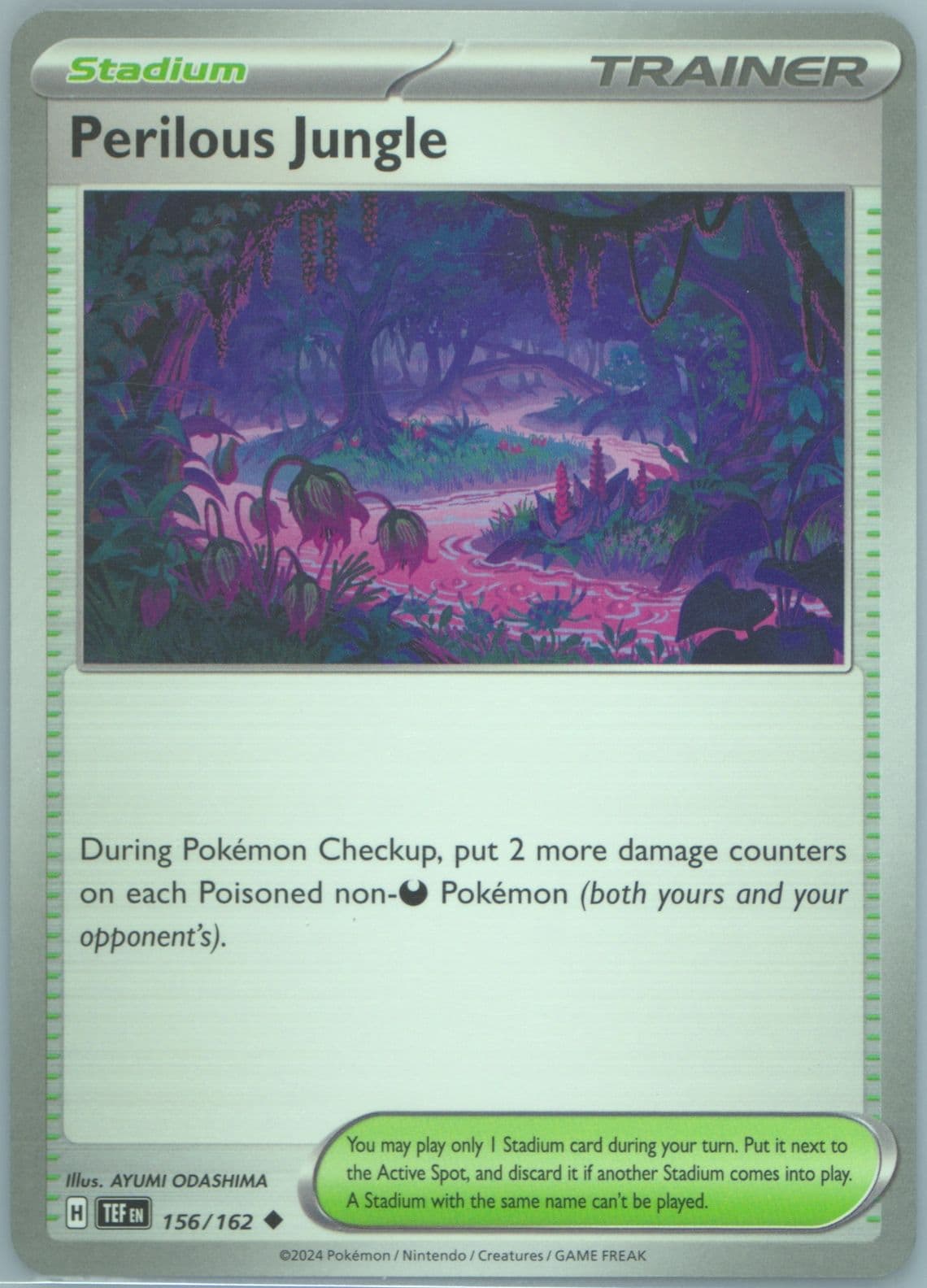 Perilous Jungle (156) 2024 Pokemon Tef EN-Temporal Forces