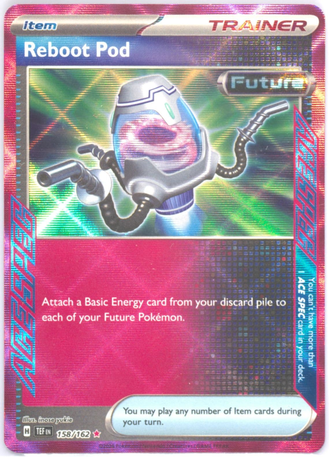Reboot Pod (158) 2024 Pokemon Tef EN-Temporal Forces