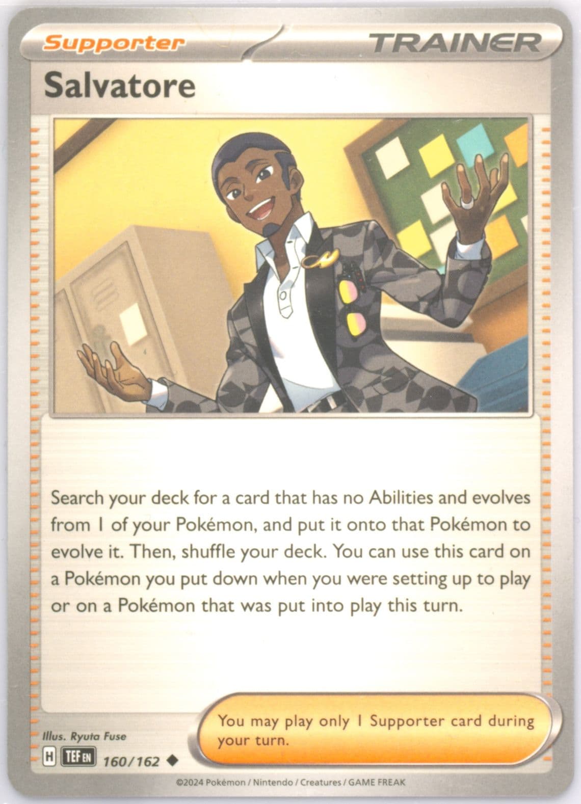 Salvatore (160) 2024 Pokemon Tef EN-Temporal Forces