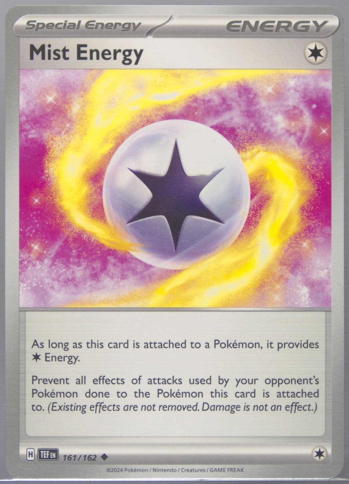 Mist Energy (161) 2024 Pokemon Tef EN-Temporal Forces