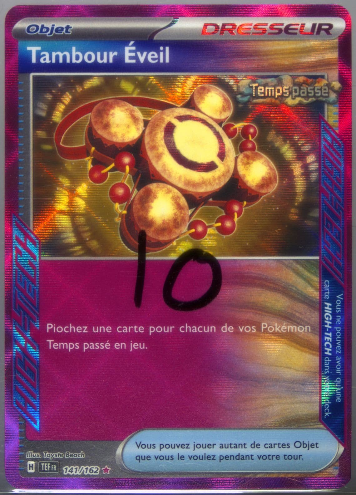 Awakening Drum (141) 2024 Pokemon French Tef FR-Temporal Forces